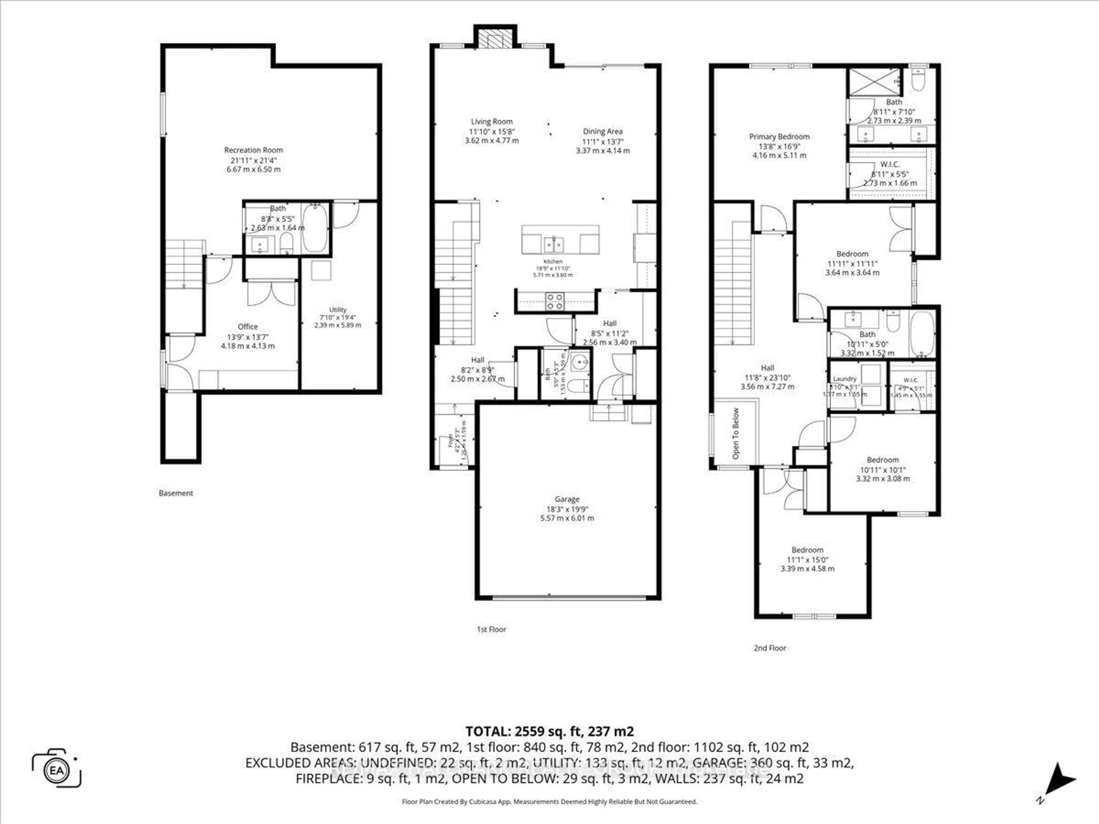 Floor plan for 213 Kinderwood Way, North Grenville Ontario K0G 1J0