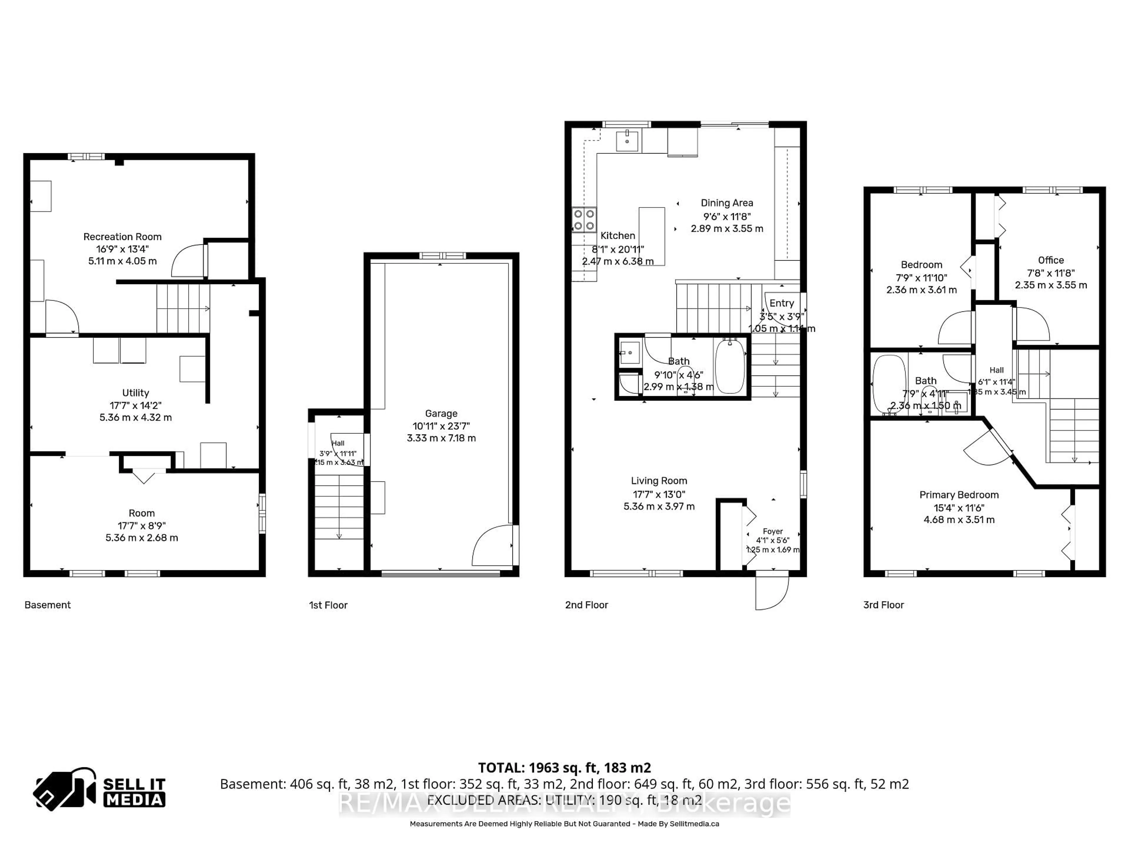 Floor plan for 991 Dianne St, Clarence-Rockland Ontario K4K 1J6