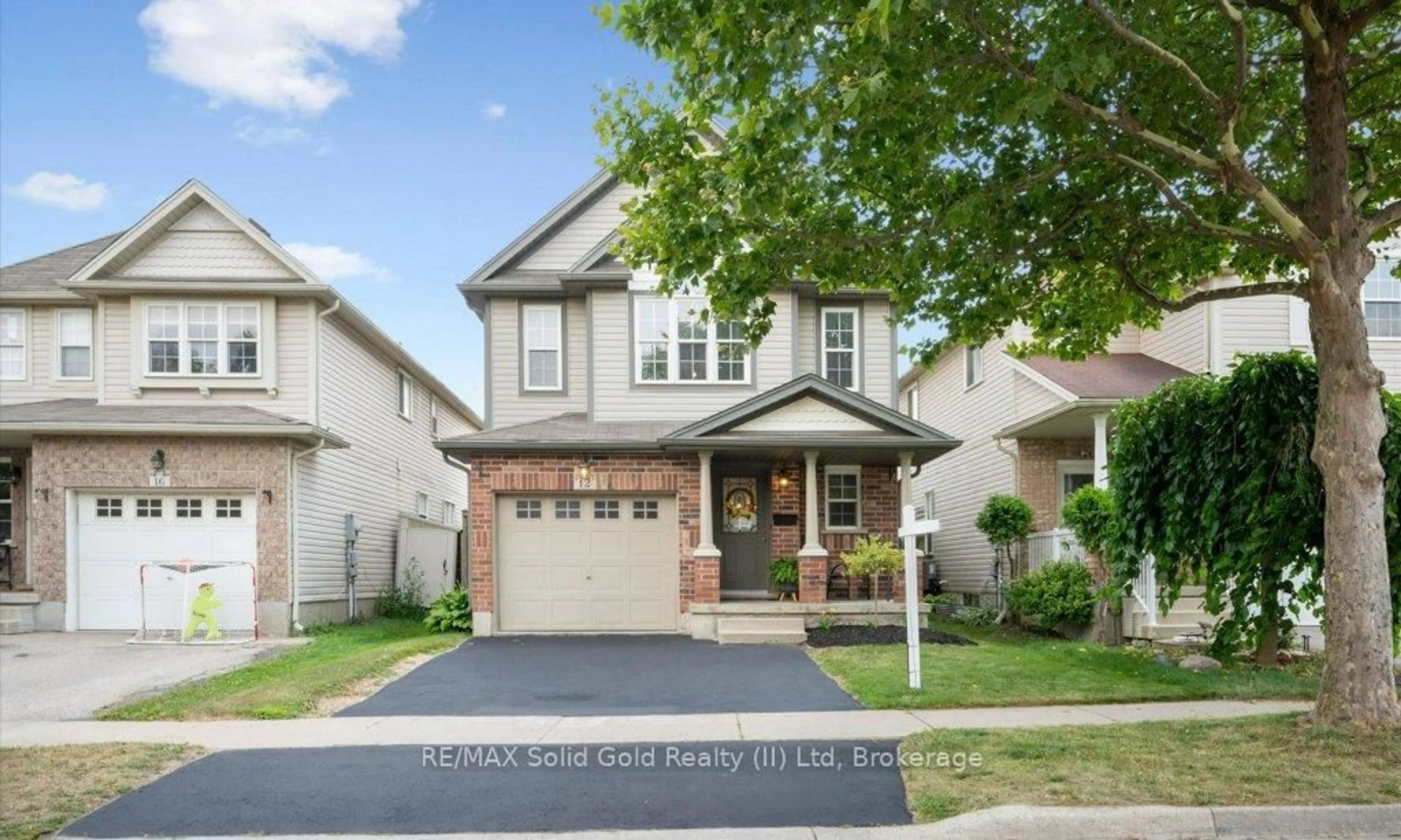 Home with brick exterior material, street for 12 Frankfurt St, Kitchener Ontario N2R 1T5