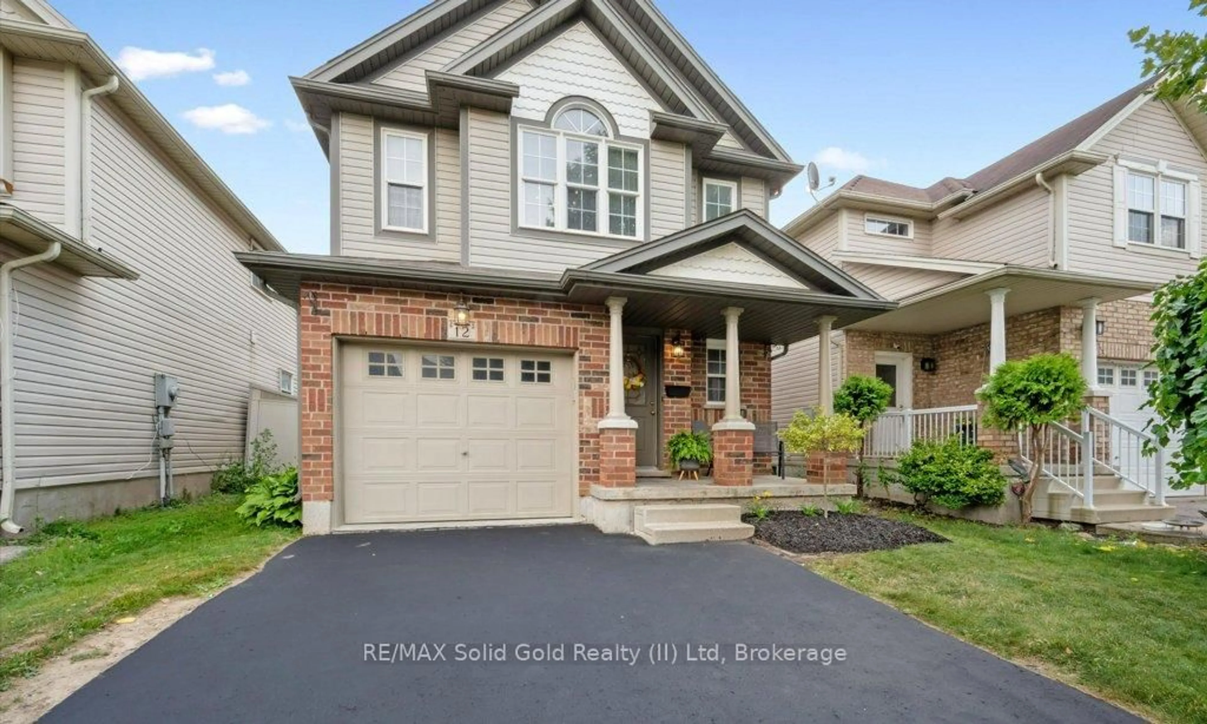 Home with brick exterior material, street for 12 Frankfurt St, Kitchener Ontario N2R 1T5