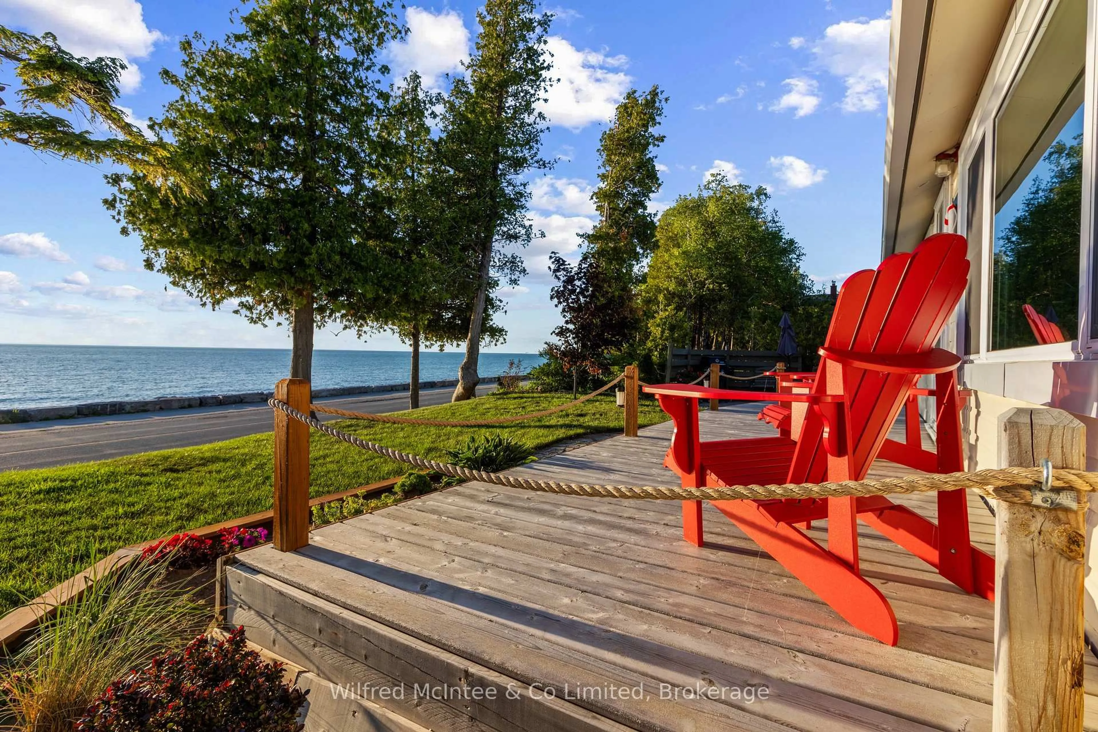 Patio, water/lake/river/ocean view for 43 Fenton Dr, Saugeen Shores Ontario N0H 2C5