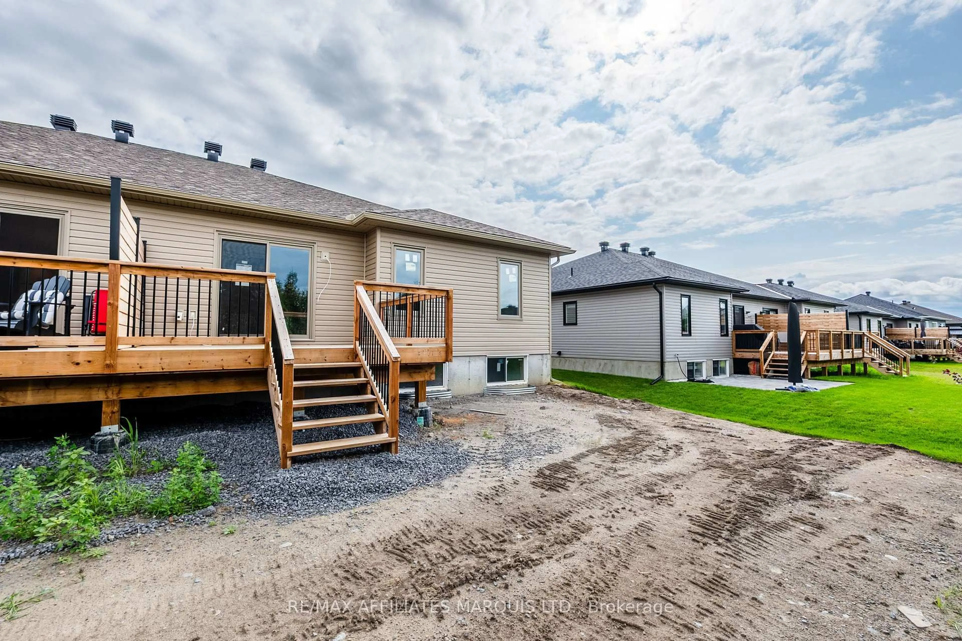 Patio, street for 90 Forrester Way, South Stormont Ontario K0C 1P0