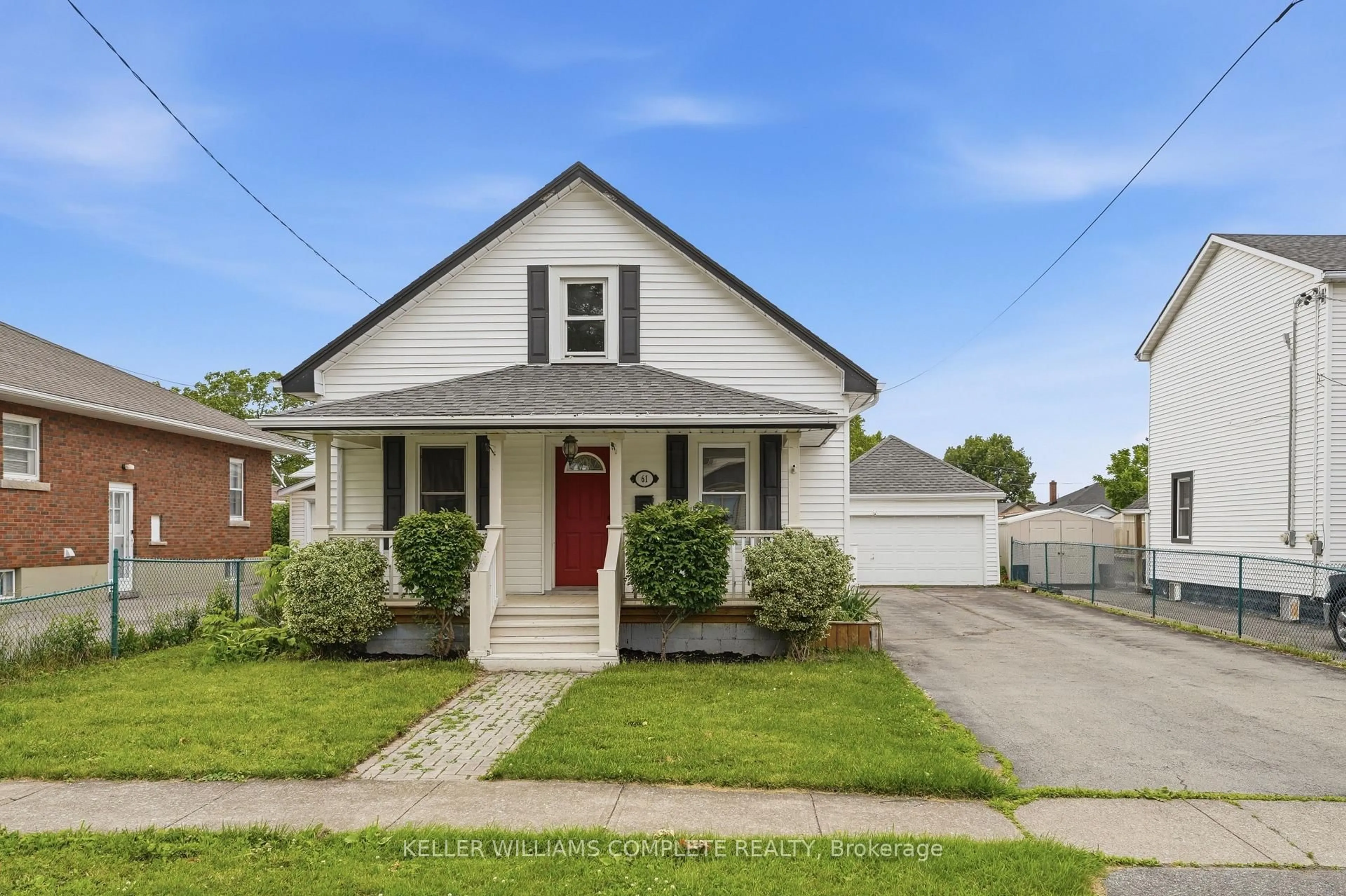 Home with vinyl exterior material, street for 61 Wallace Ave, Port Colborne Ontario L3K 3X5