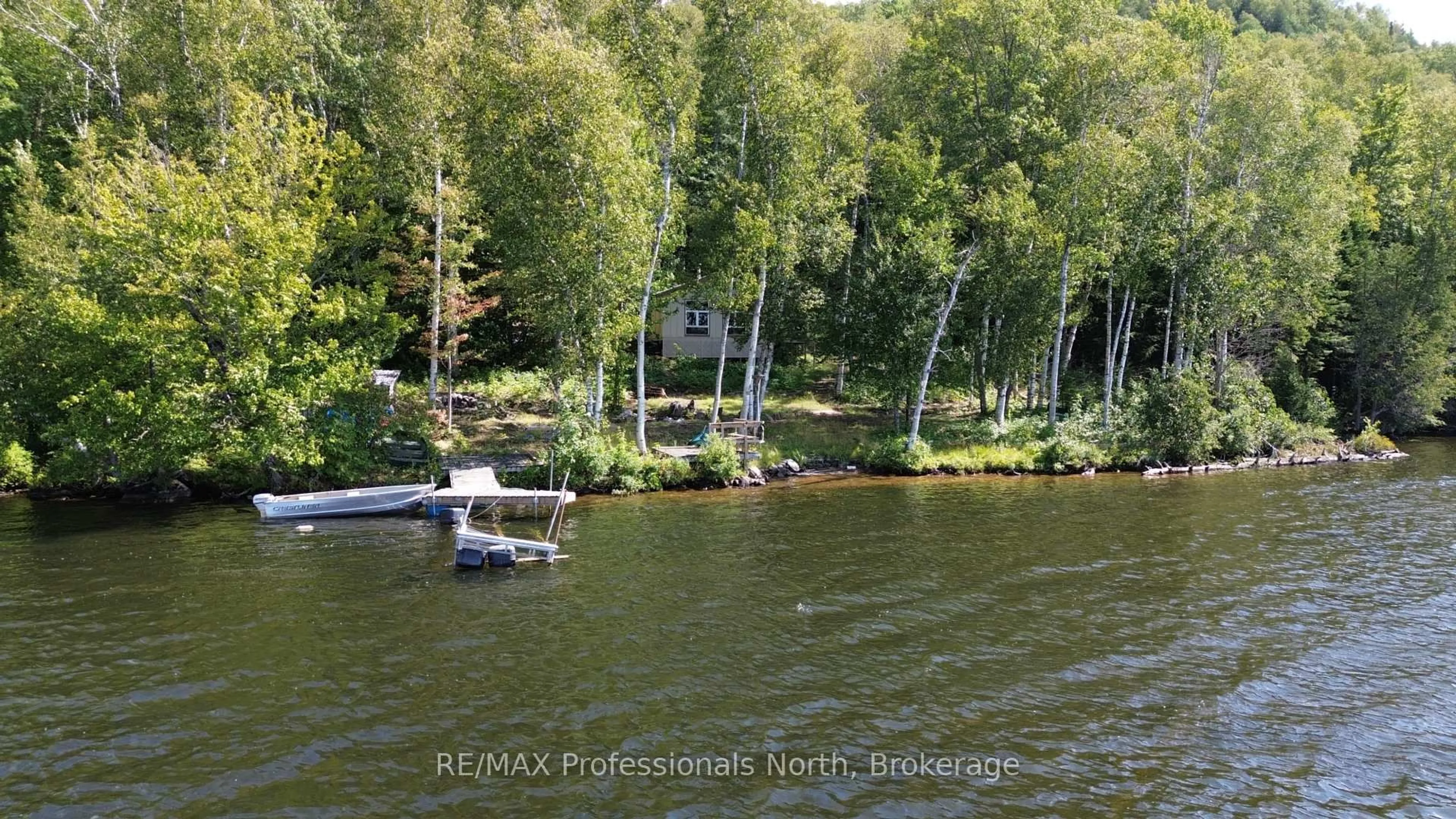A pic from outside/outdoor area/front of a property/back of a property/a pic from drone, water/lake/river/ocean view for PT LT 12-13 Con Baptiste Lake WAO, Bancroft Ontario K0L 1C0