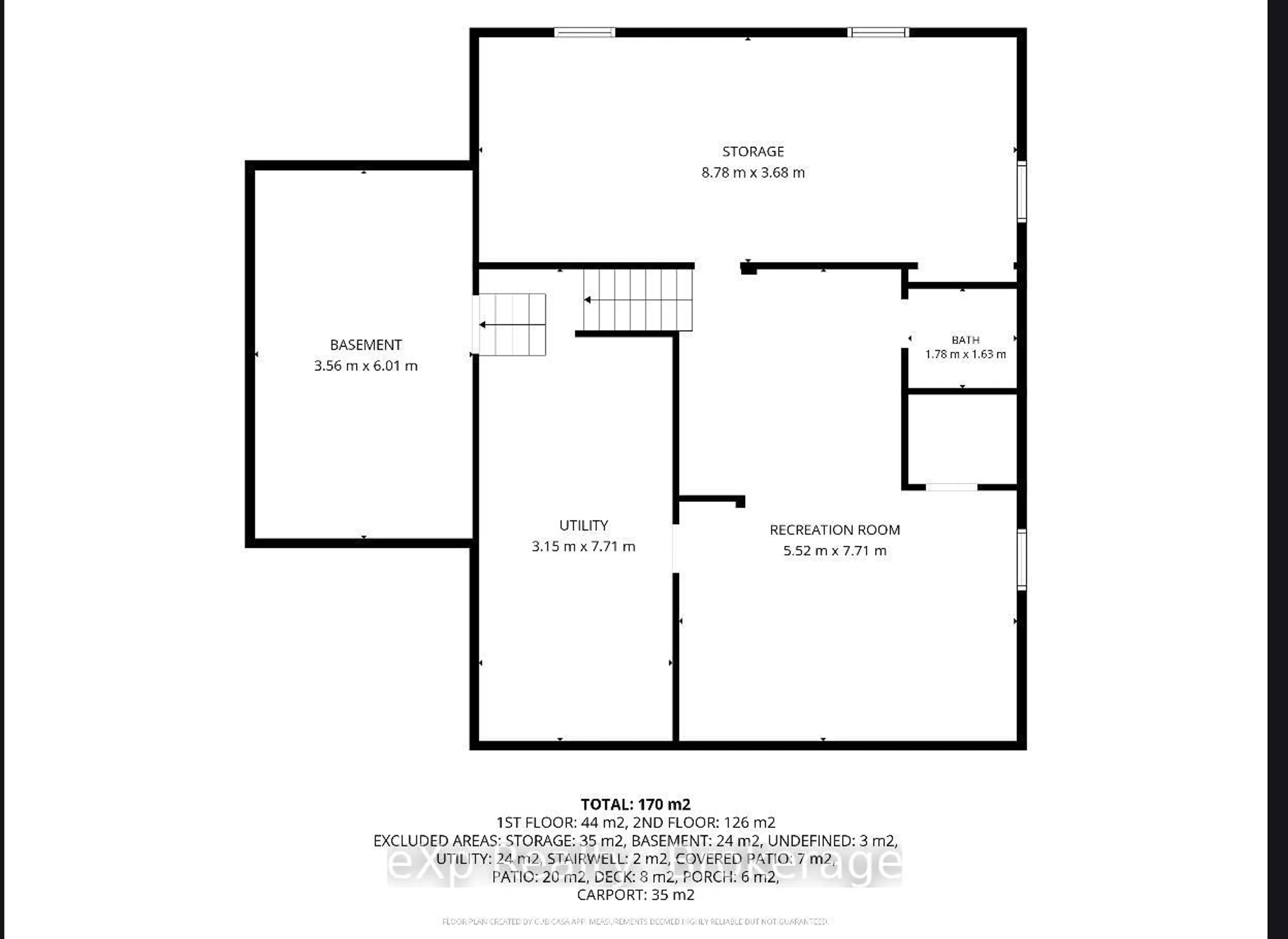 Floor plan for 53 Maple St, North Huron Ontario N0G 2W0
