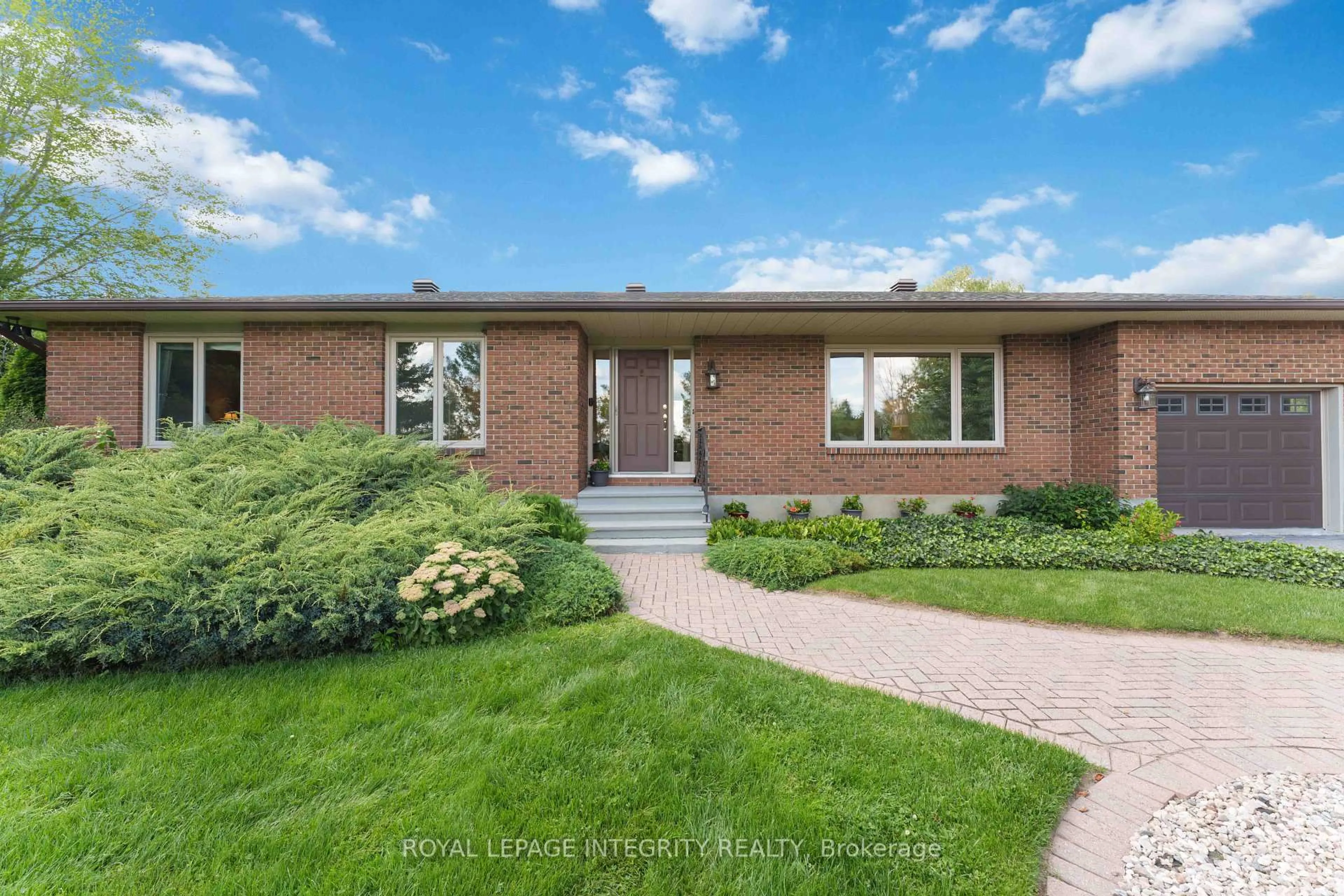 Home with brick exterior material, street for 7365 Bleeks Rd, Ashton Ontario K0A 1B0