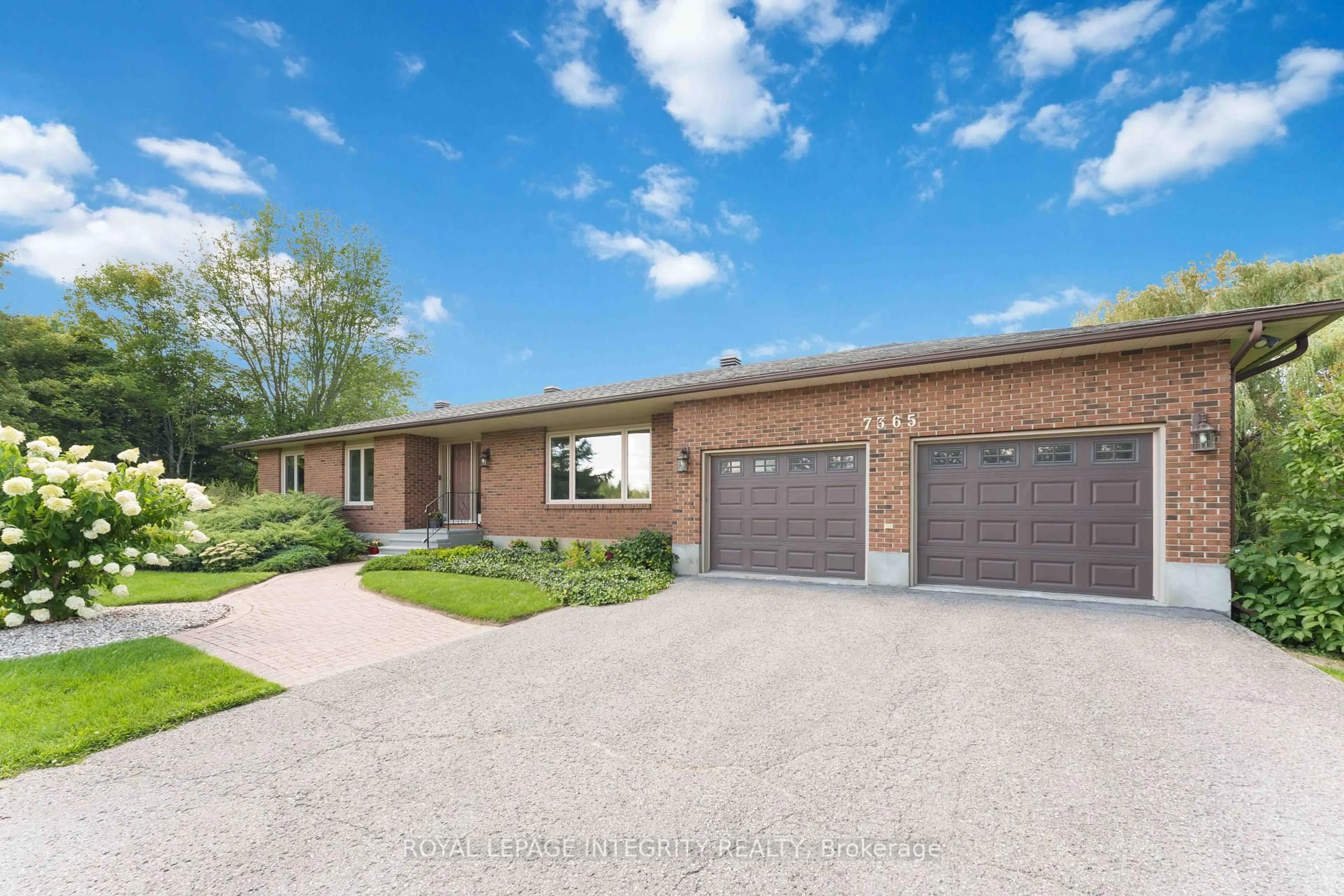 Home with brick exterior material, street for 7365 Bleeks Rd, Ashton Ontario K0A 1B0