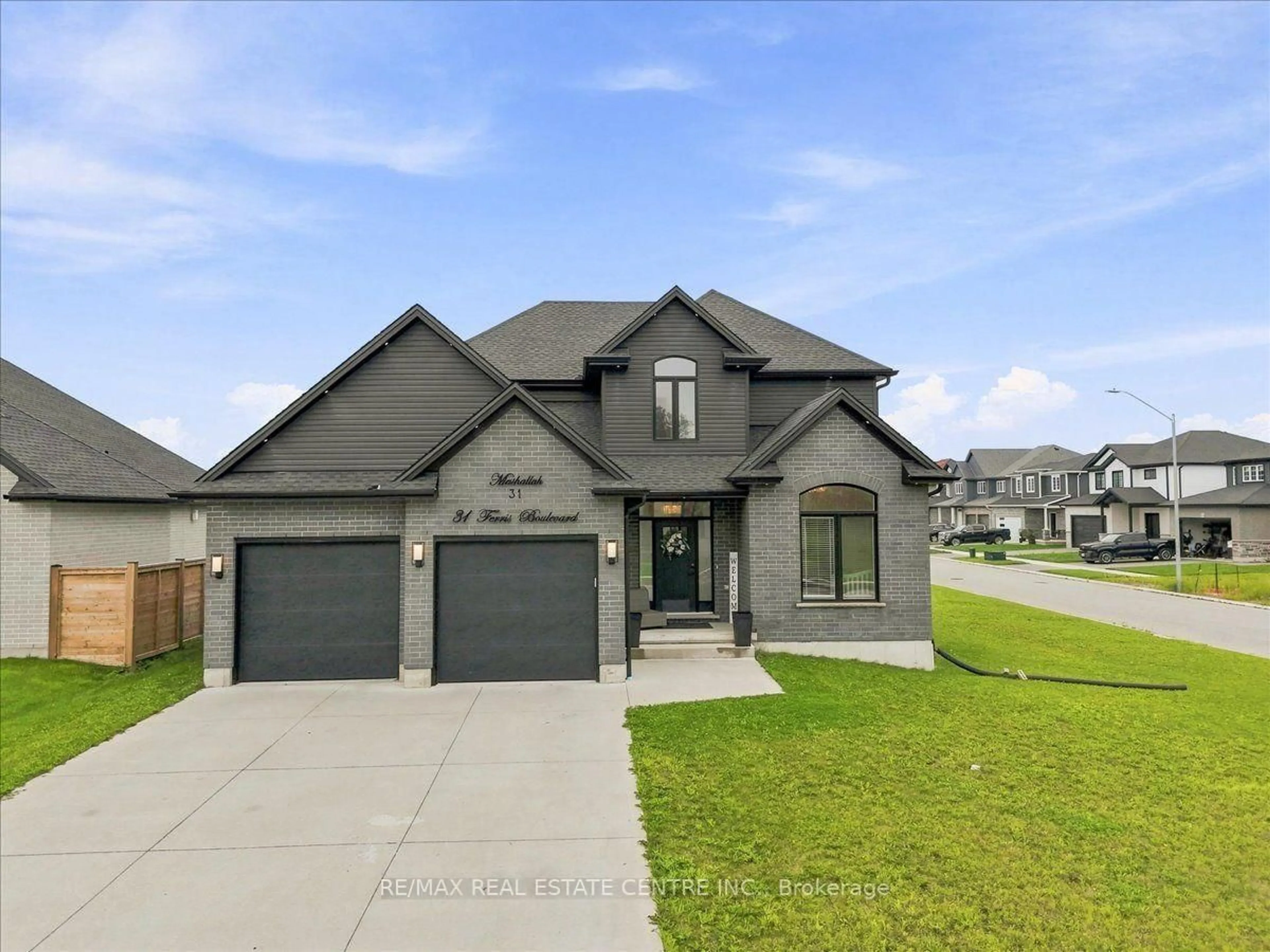 Home with brick exterior material, street for 31 Ferris Blvd, Zorra Ontario N0M 2M0
