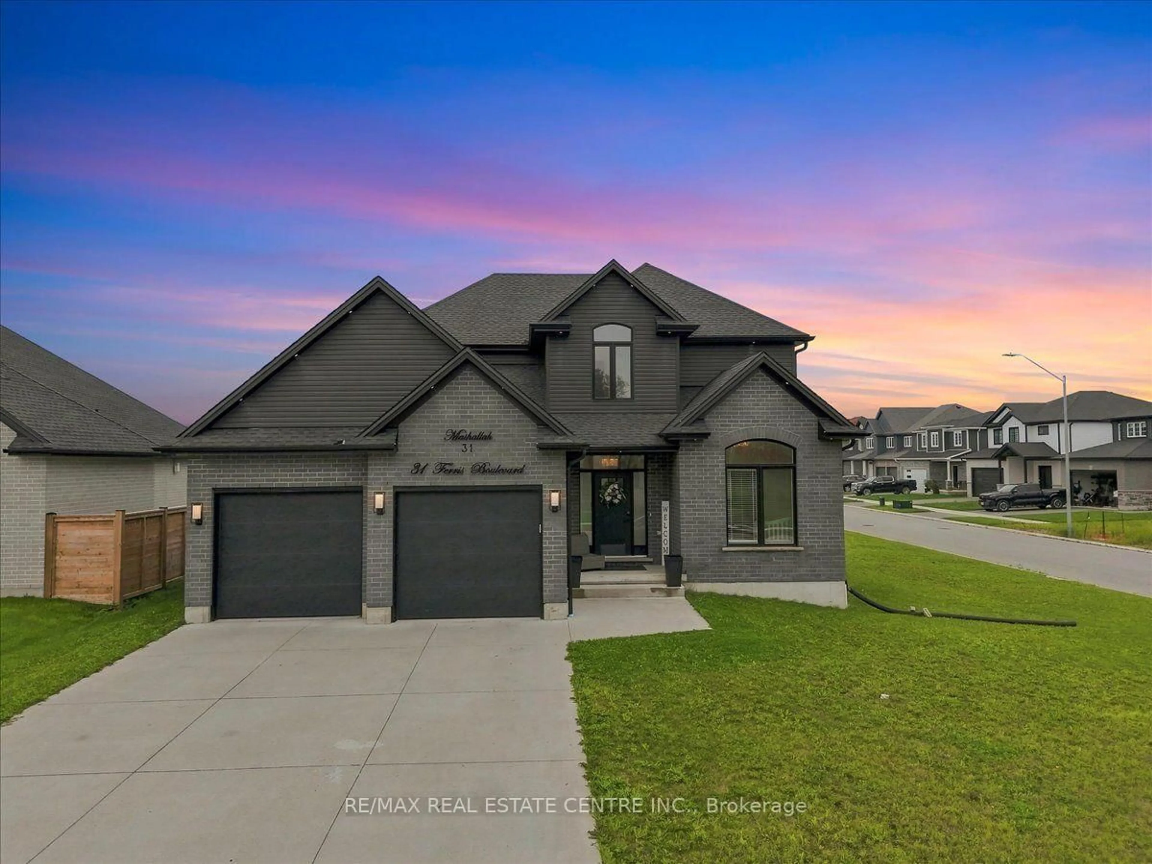 Home with brick exterior material, street for 31 Ferris Blvd, Zorra Ontario N0M 2M0