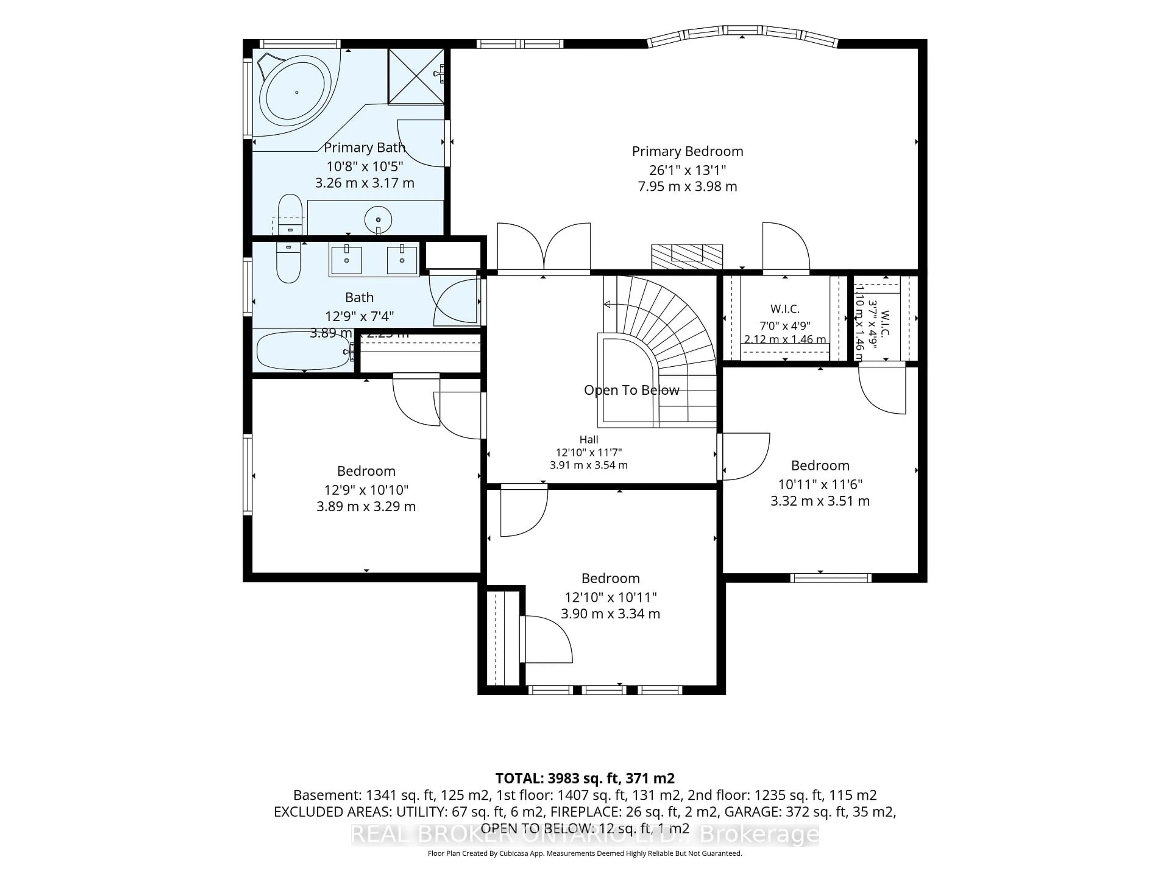Floor plan for 260 Granite Hill Rd, Cambridge Ontario N1T 1X3