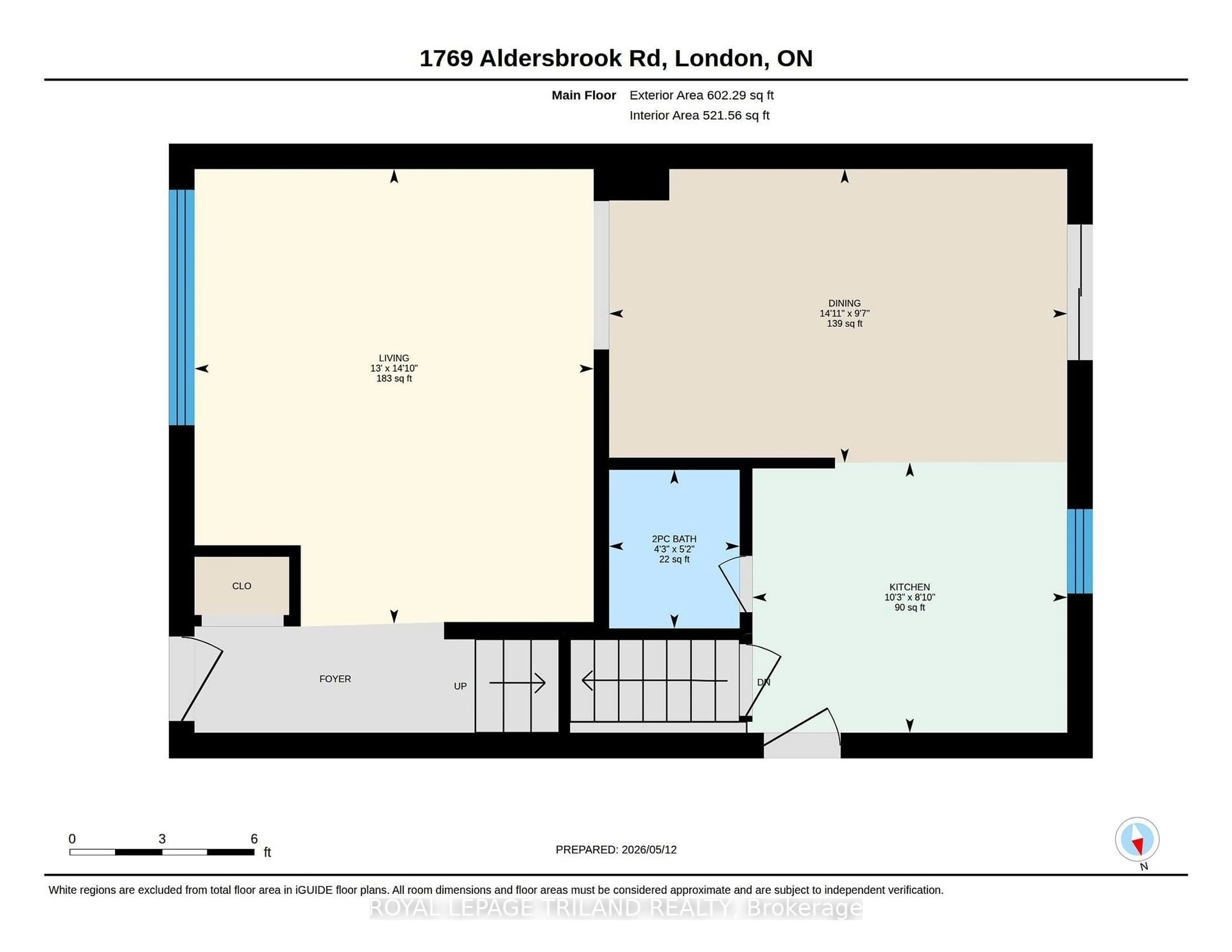 Floor plan for 1767 Aldersbrook Rd, London North Ontario N6G 3E2