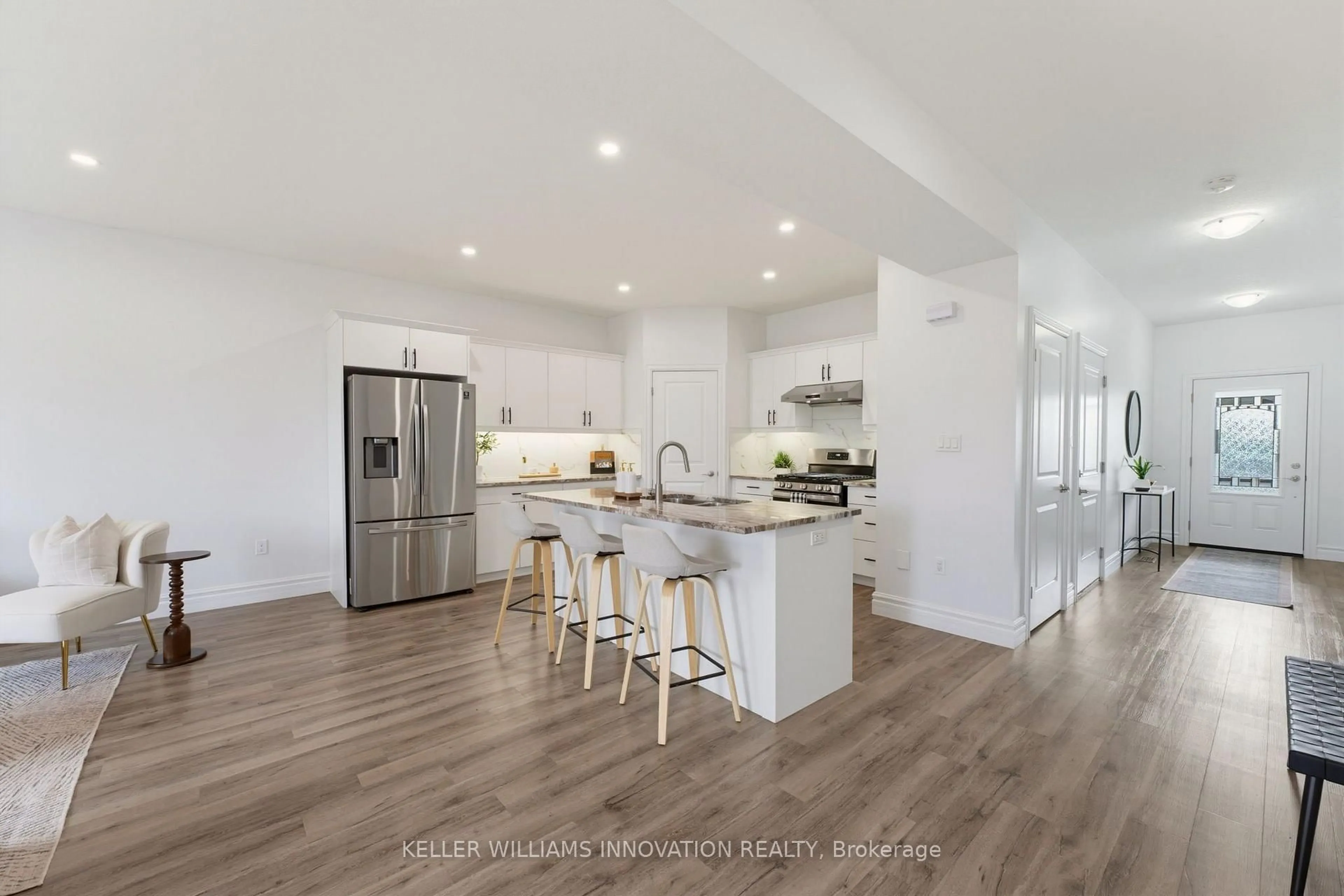 Open concept kitchen, unknown for 741 Hollinger Ave, North Perth Ontario N4W 0J3