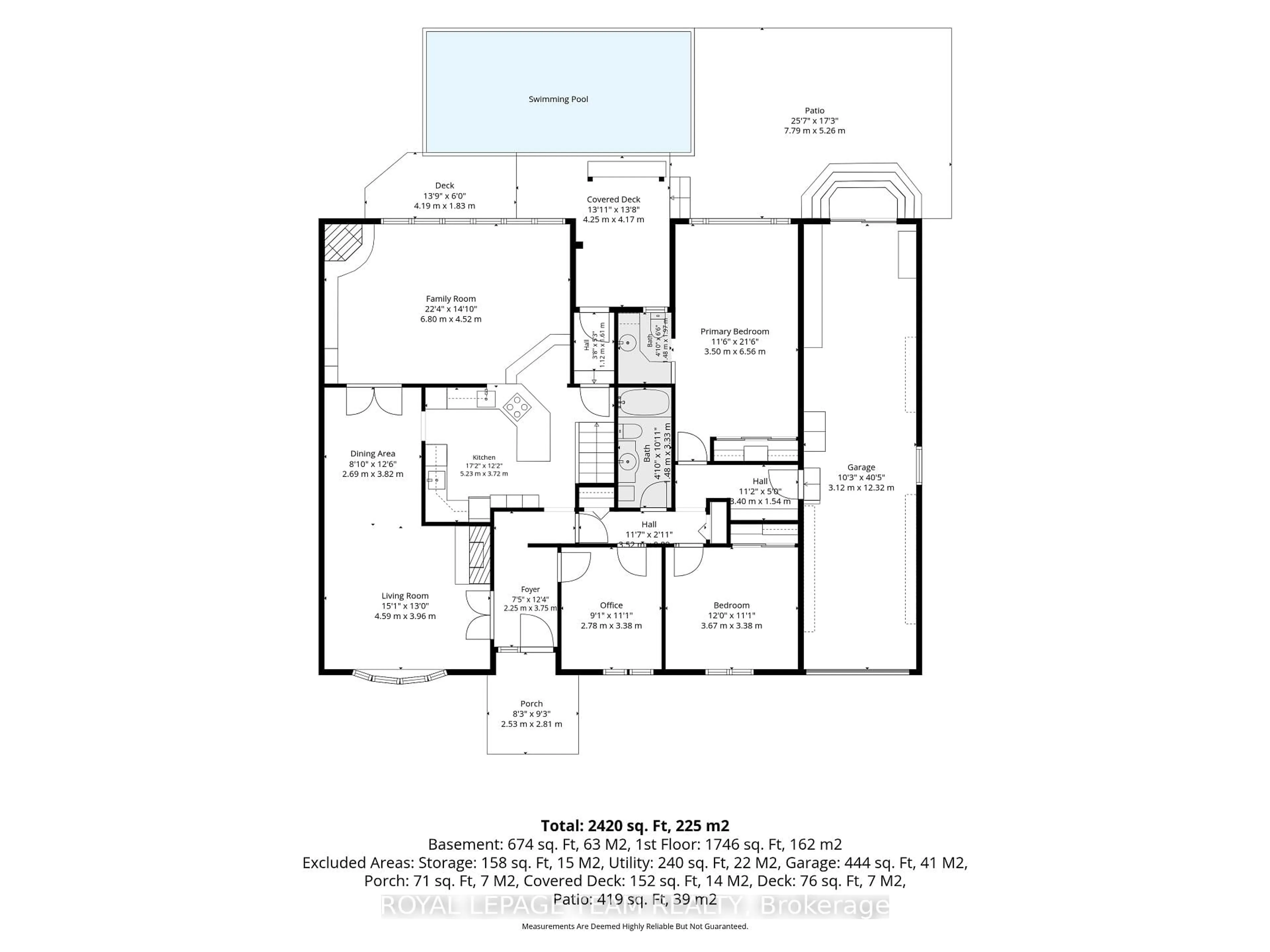 Floor plan for 2713 Dupont St, Ottawa Ontario K1V 8N2