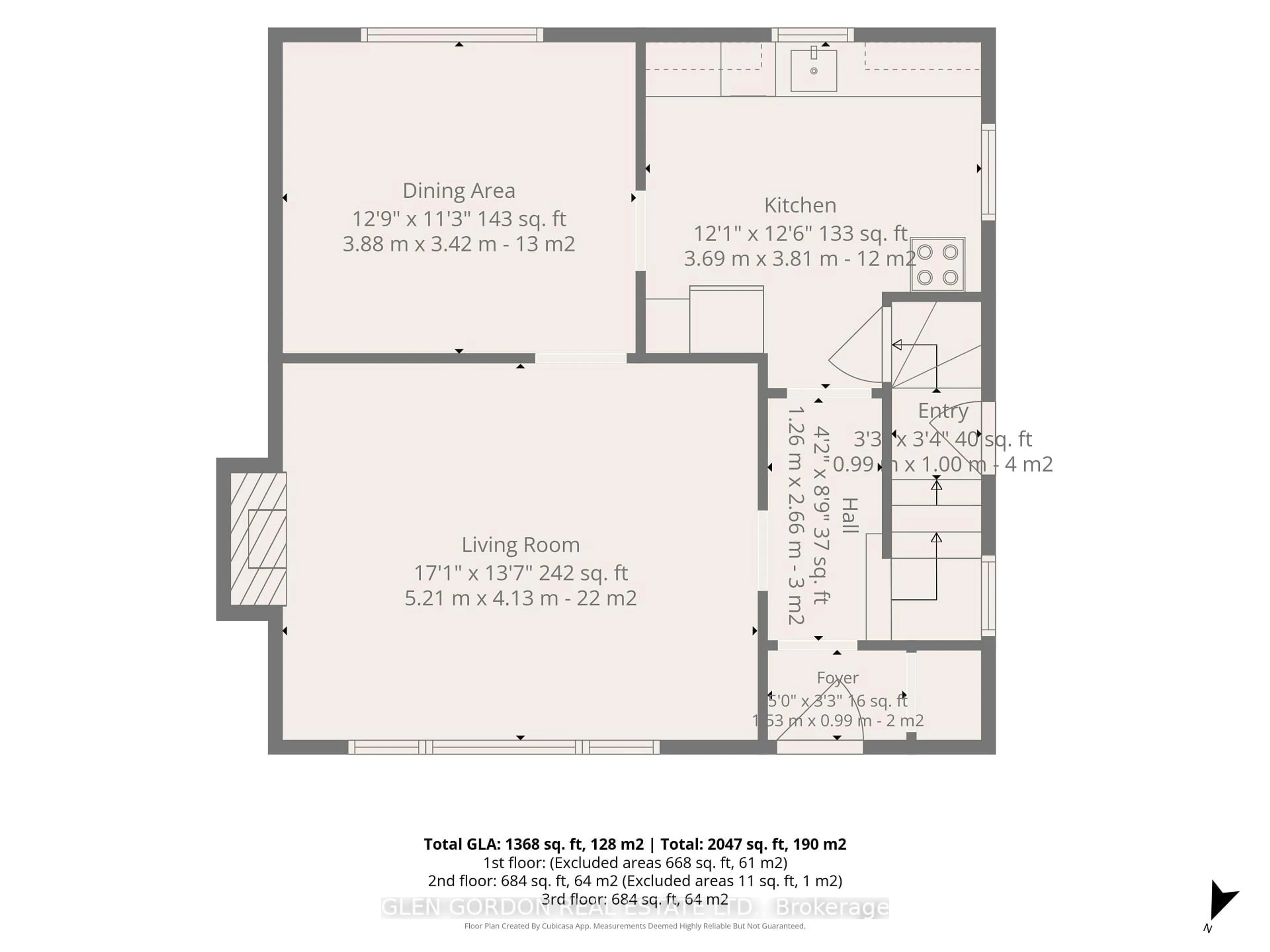 Floor plan for 595 Victoria St, London East Ontario N5Y 4B9