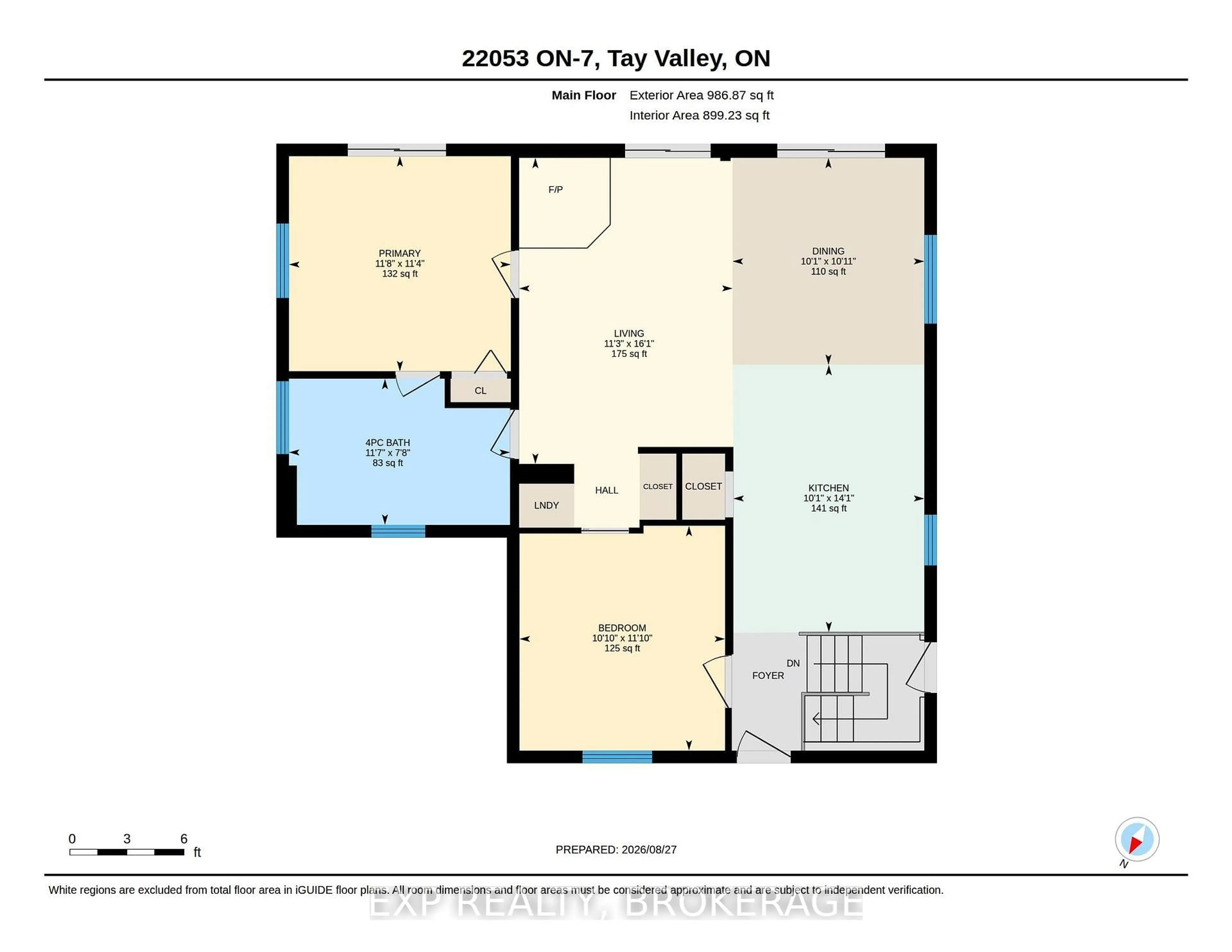 Floor plan for 22053 HIGHWAY 7, Maberly Ontario K0H 2B0