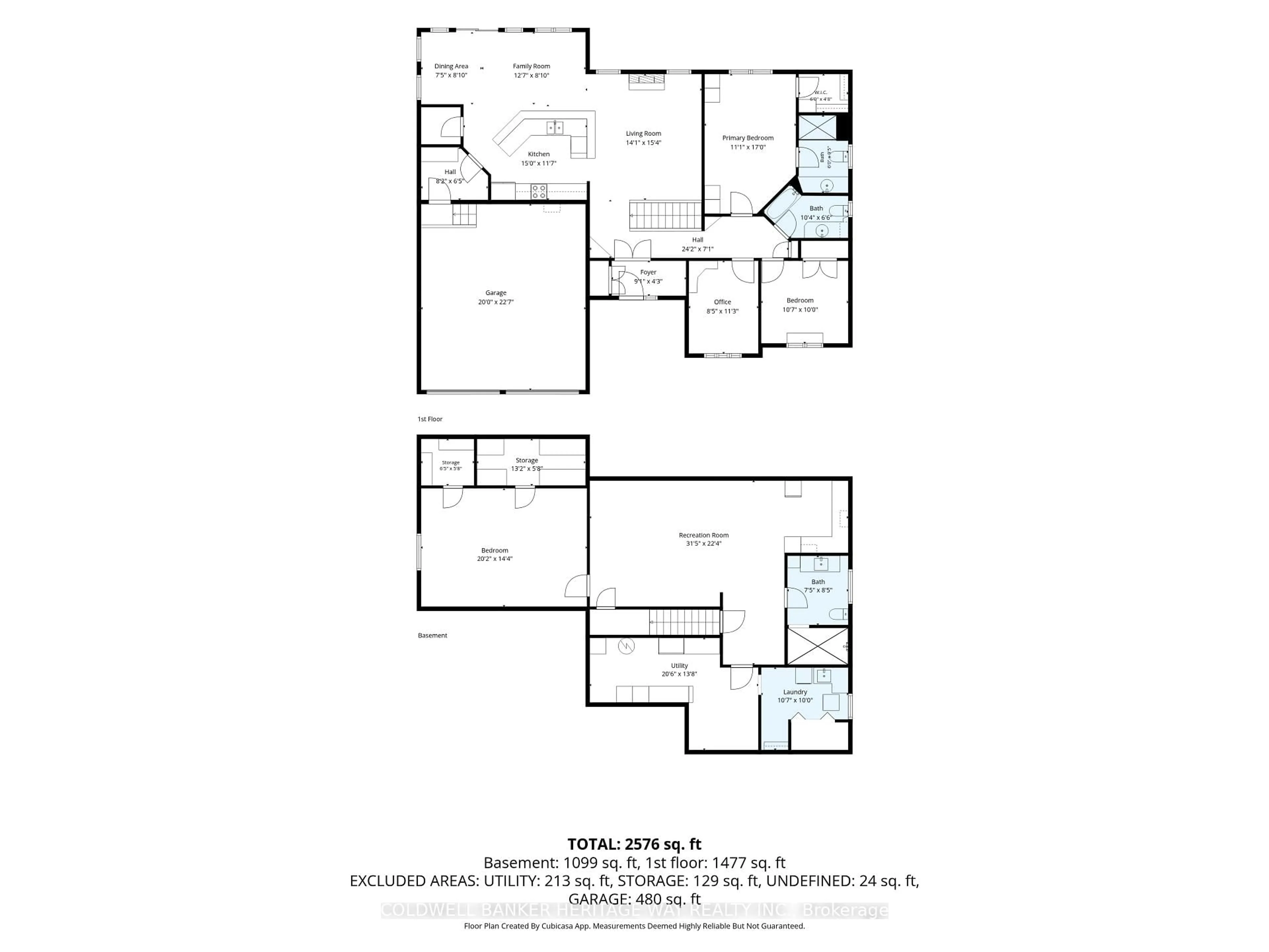 Floor plan for 515 Balmoral Dr, Carleton Place Ontario K7C 0C4