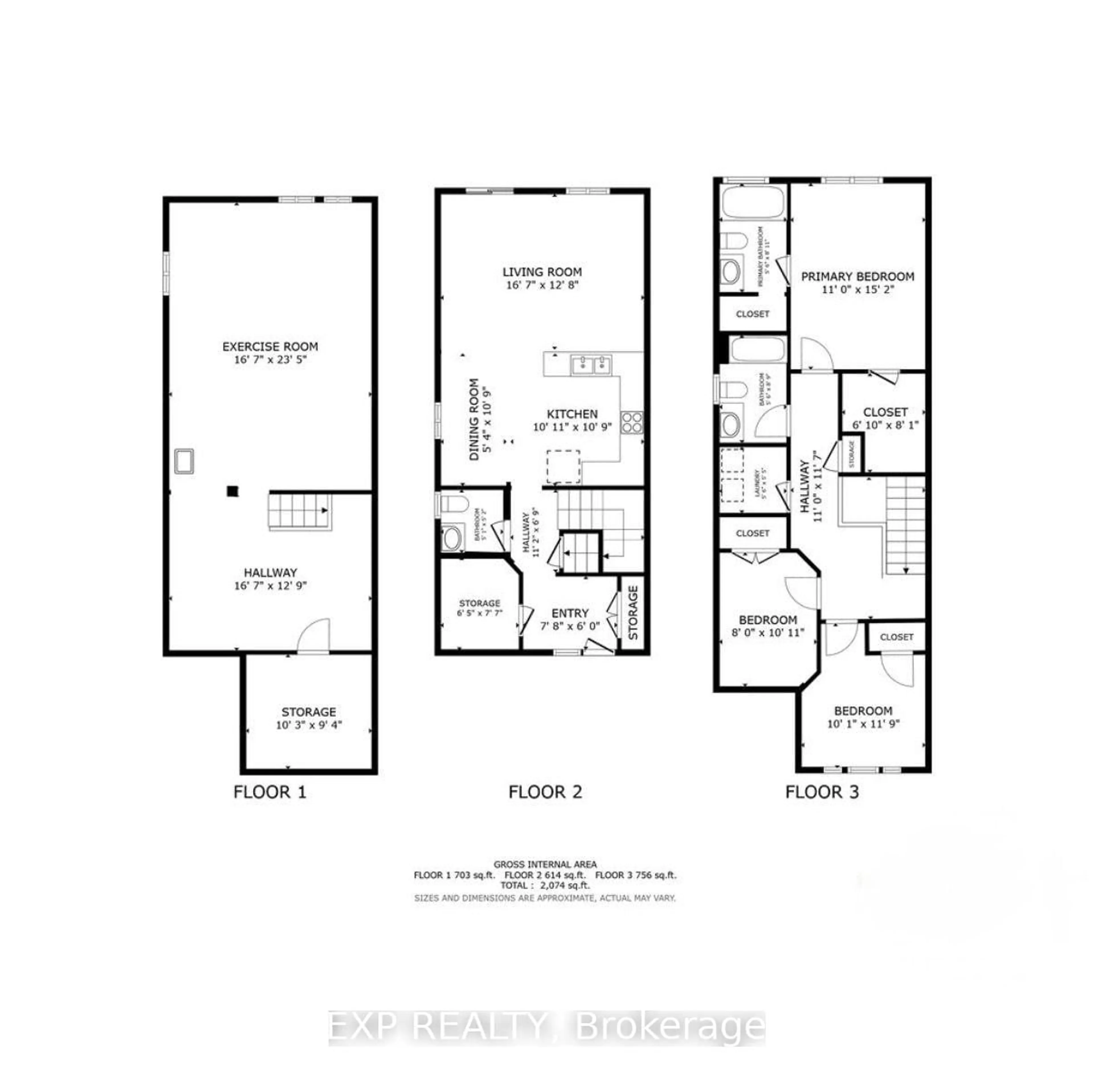 Floor plan for 187 Eden Oak Tr, Kitchener Ontario N2A 0H6