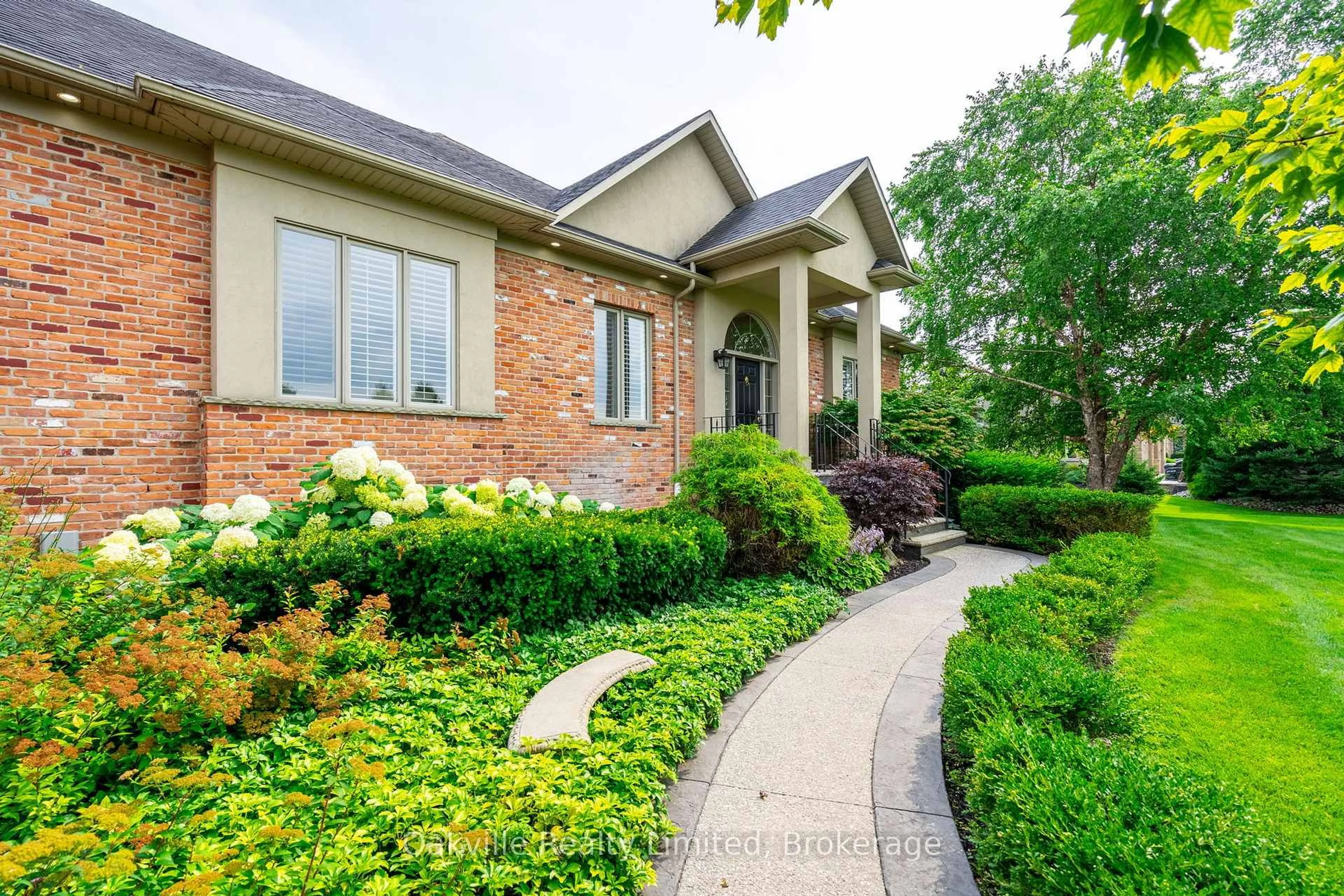Home with brick exterior material, street for 45 Gatepost Pl, Hamilton Ontario L0R 1T0