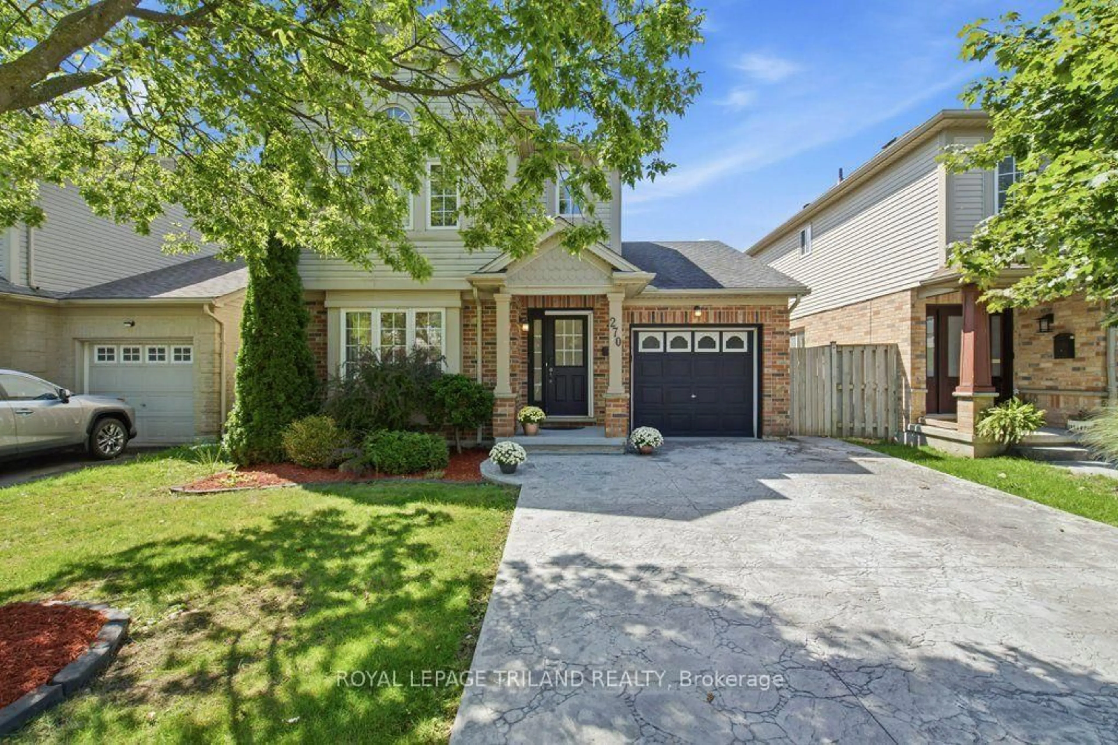 Home with brick exterior material, street for 270 South Leaksdale Circ, London South Ontario N6M 1K3