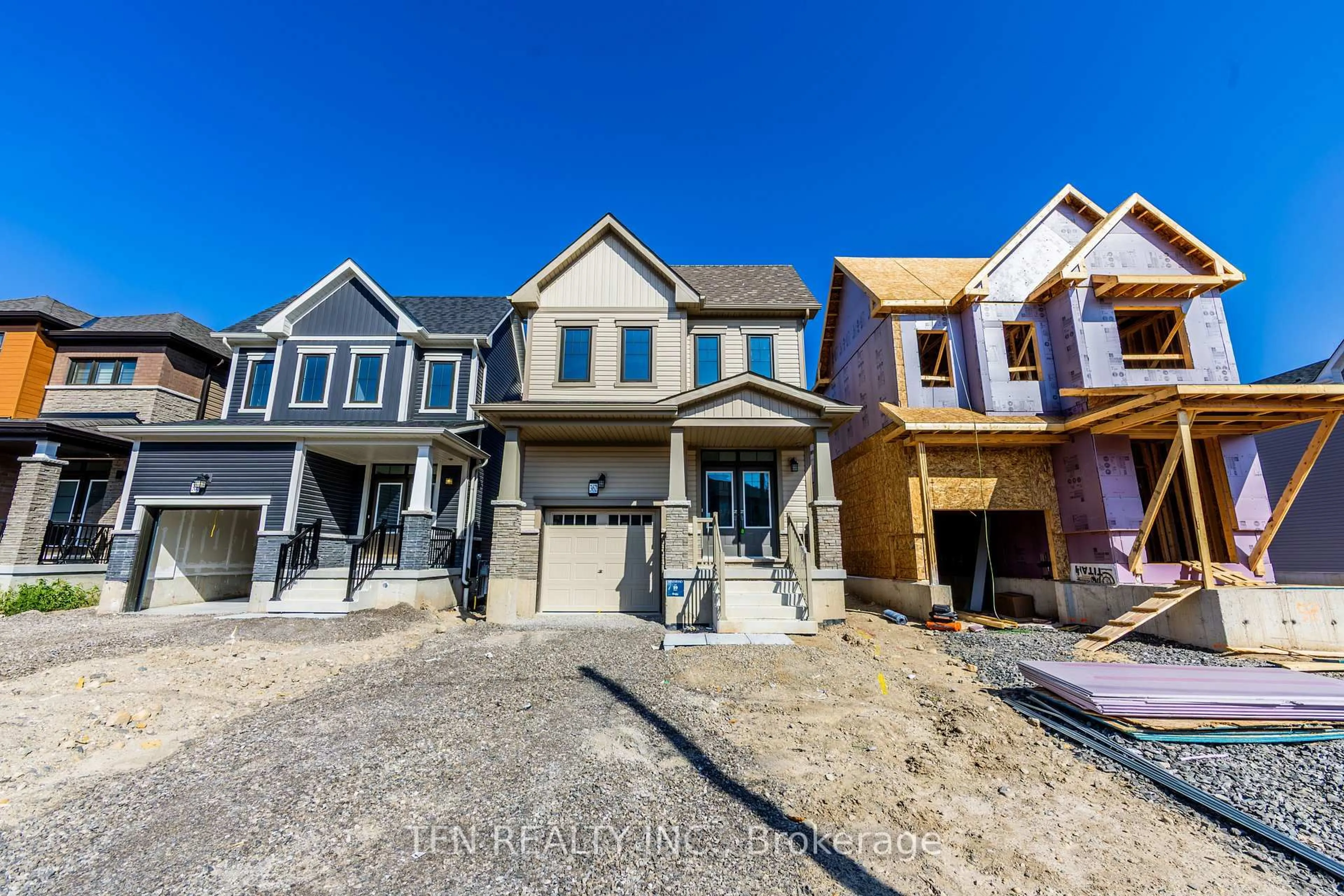 Home with brick exterior material, street for 385 Starlight Ave, Woolwich Ontario N0B 1M0