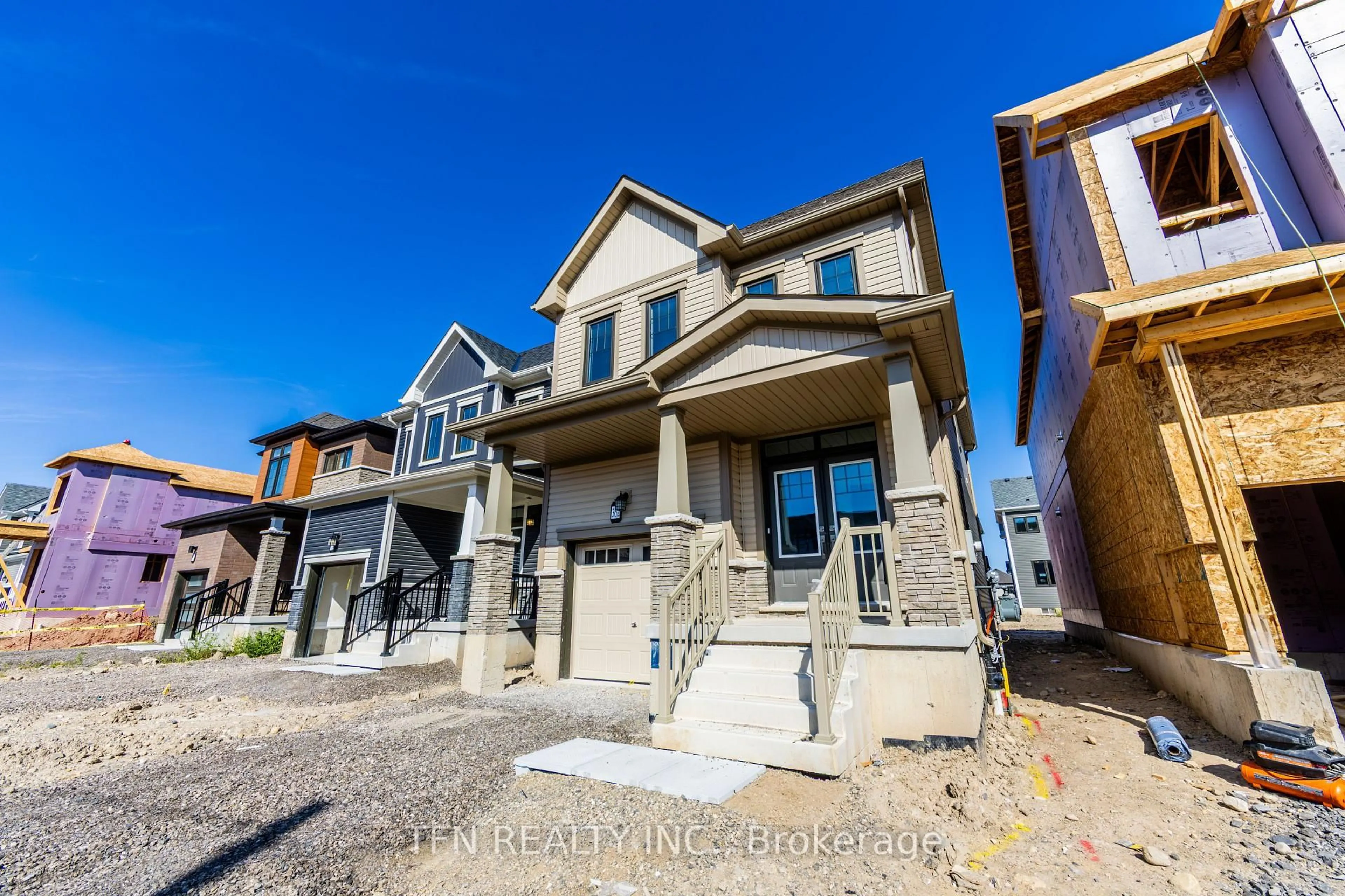 Home with brick exterior material, street for 385 Starlight Ave, Woolwich Ontario N0B 1M0