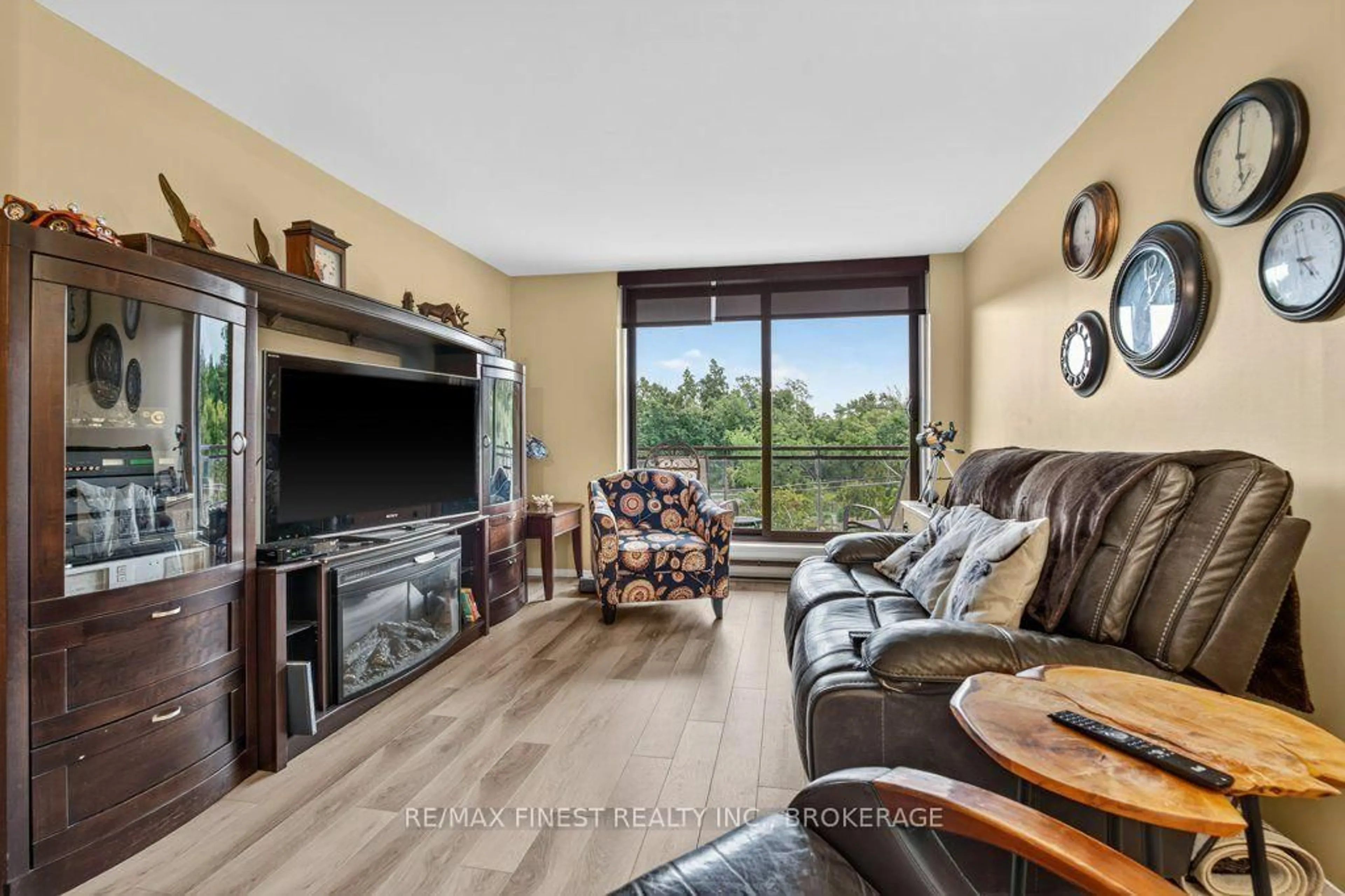 Living room with furniture, unknown for 120 Barrett Crt #307, Kingston Ontario K7L 5H6