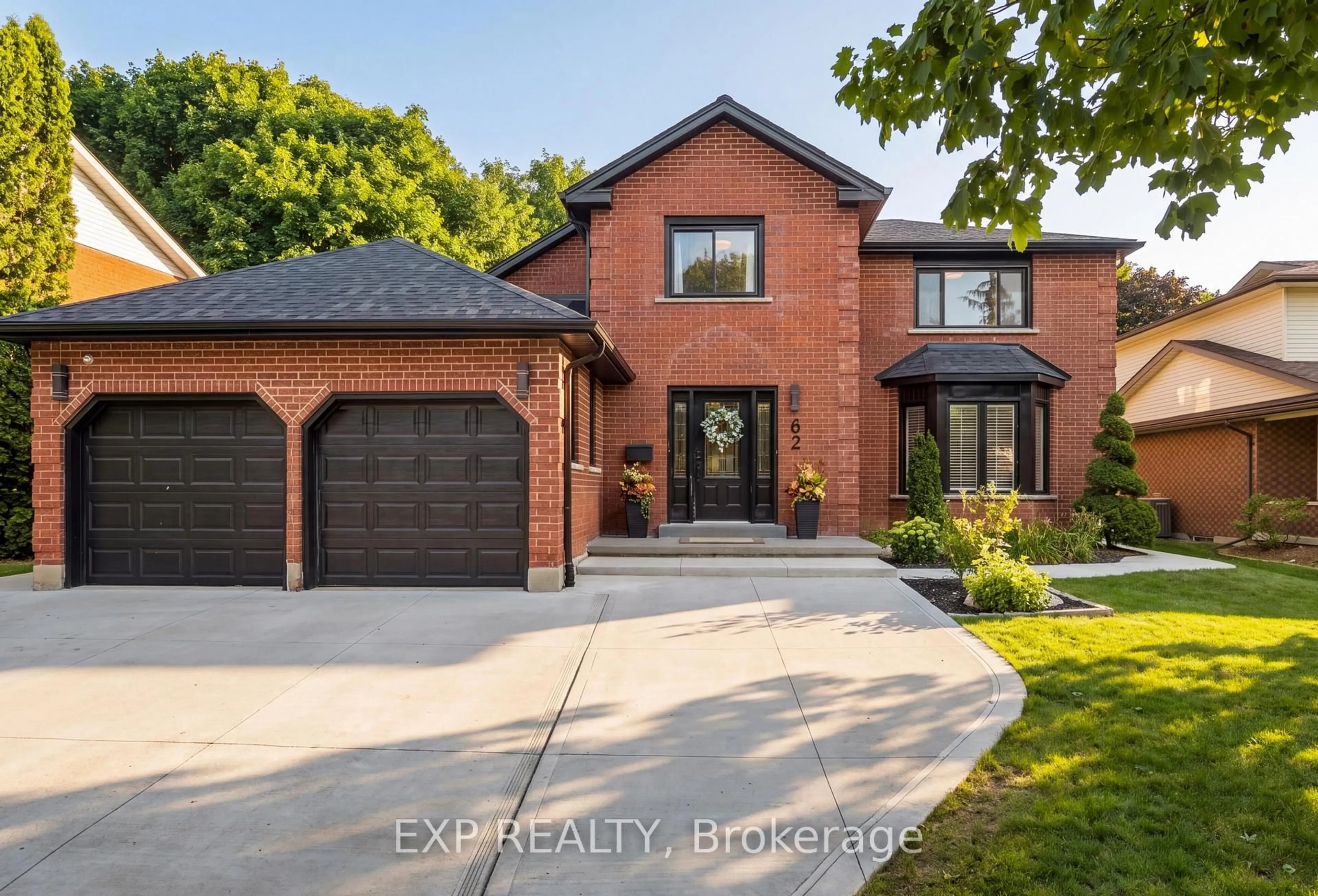 Home with brick exterior material, street for 62 Corfield Dr, Kitchener Ontario N2A 3W9
