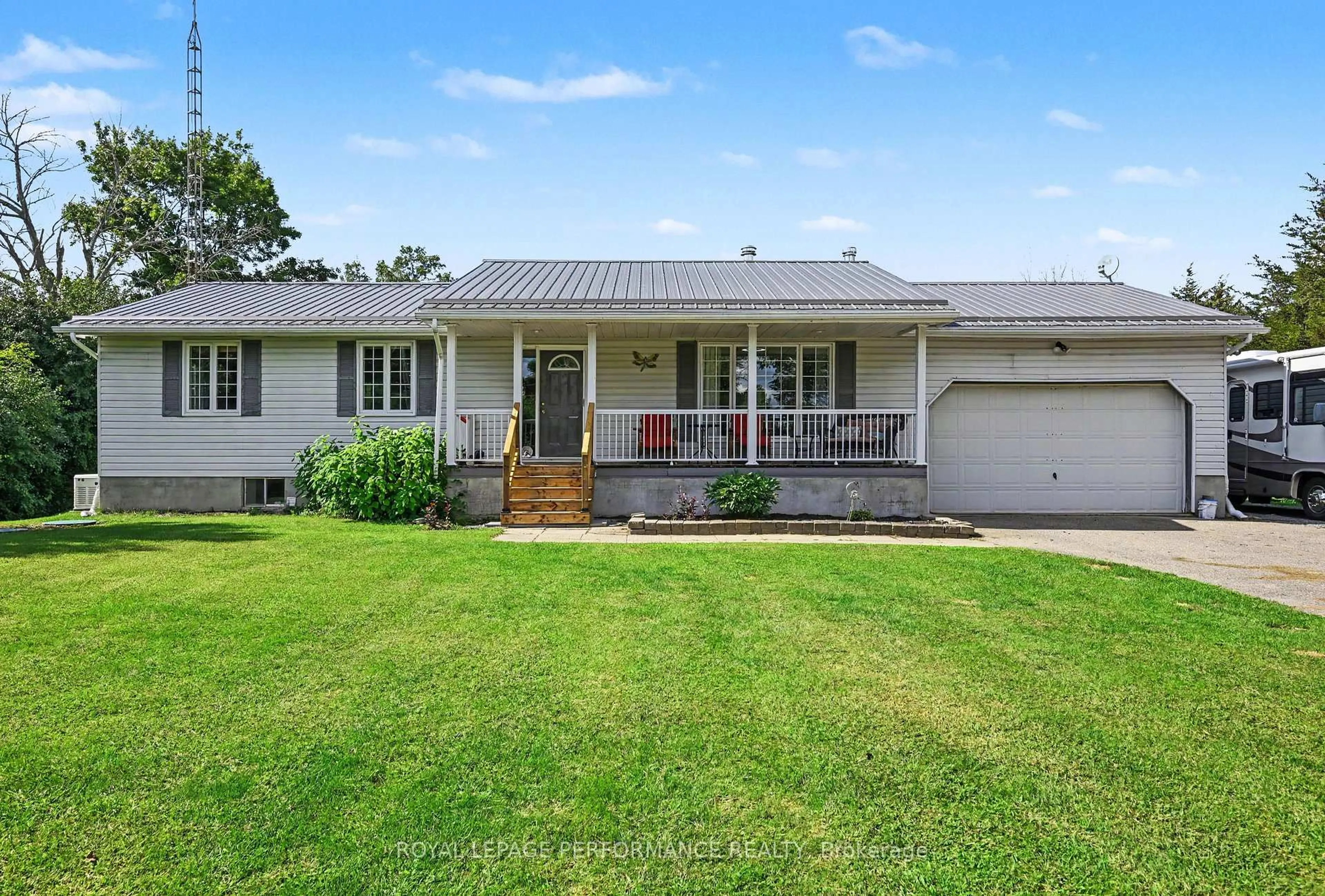 A pic from outside/outdoor area/front of a property/back of a property/a pic from drone, street for 640 Poonamalie Side Rd, Smiths Falls Ontario K7A 4S4