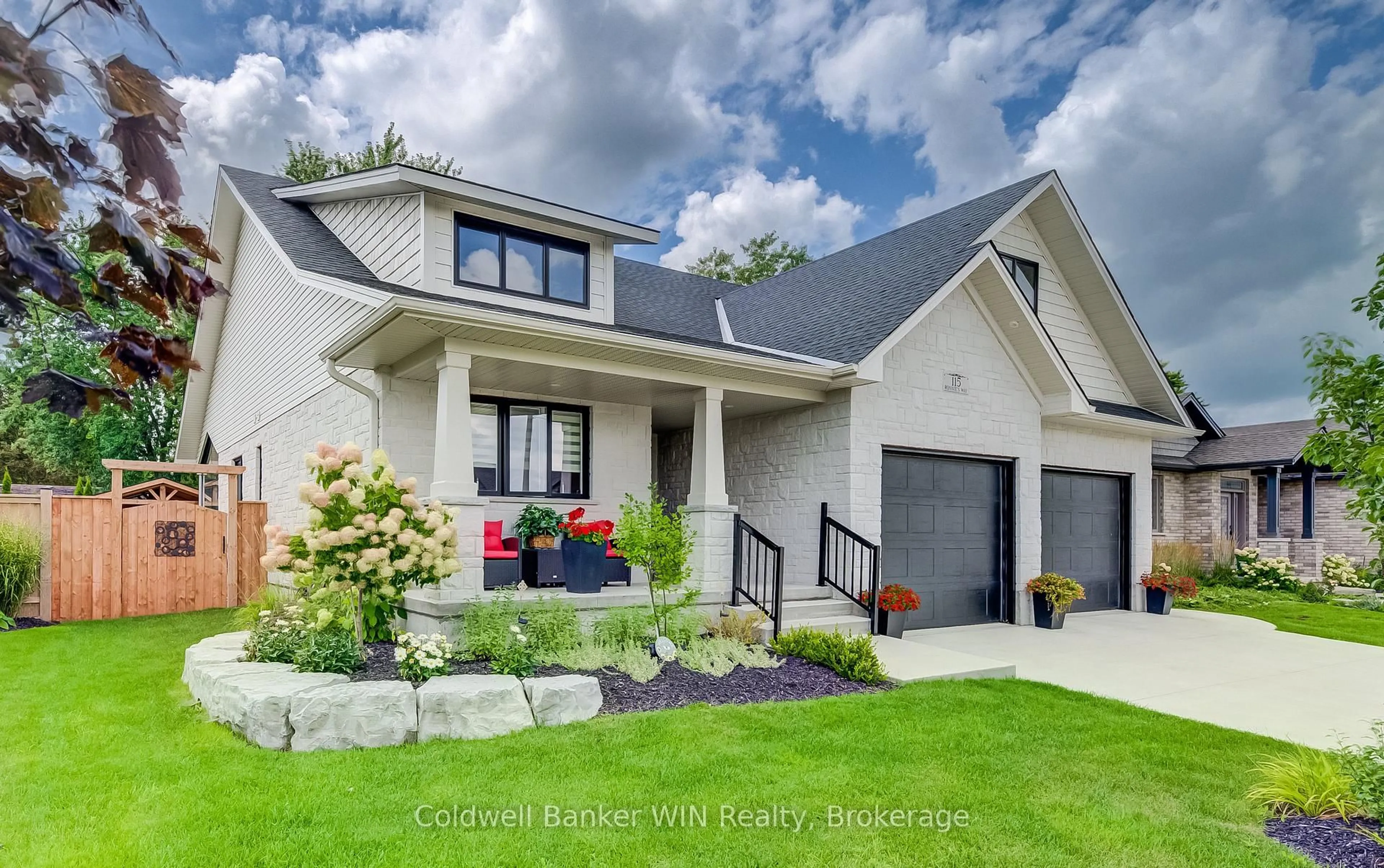 Home with brick exterior material, street for 115 Ronnies Way, Wellington North Ontario N0G 2L2