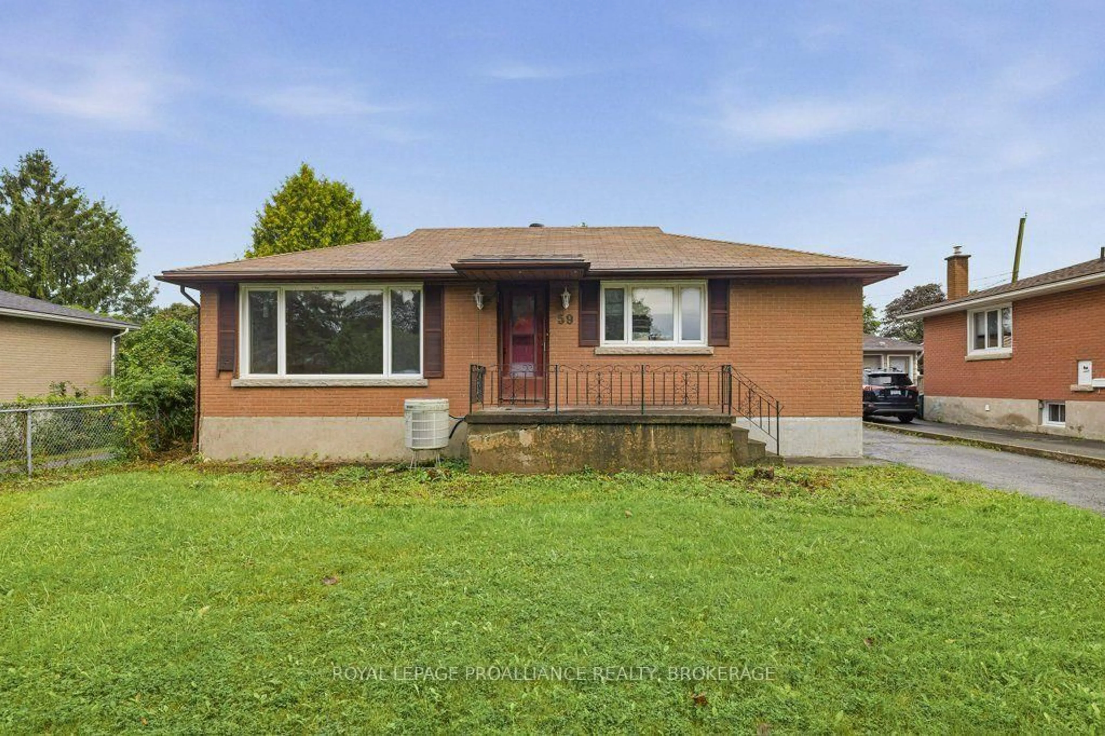 Home with brick exterior material, street for 59 Campbell Cres, Kingston Ontario K7M 1Z6