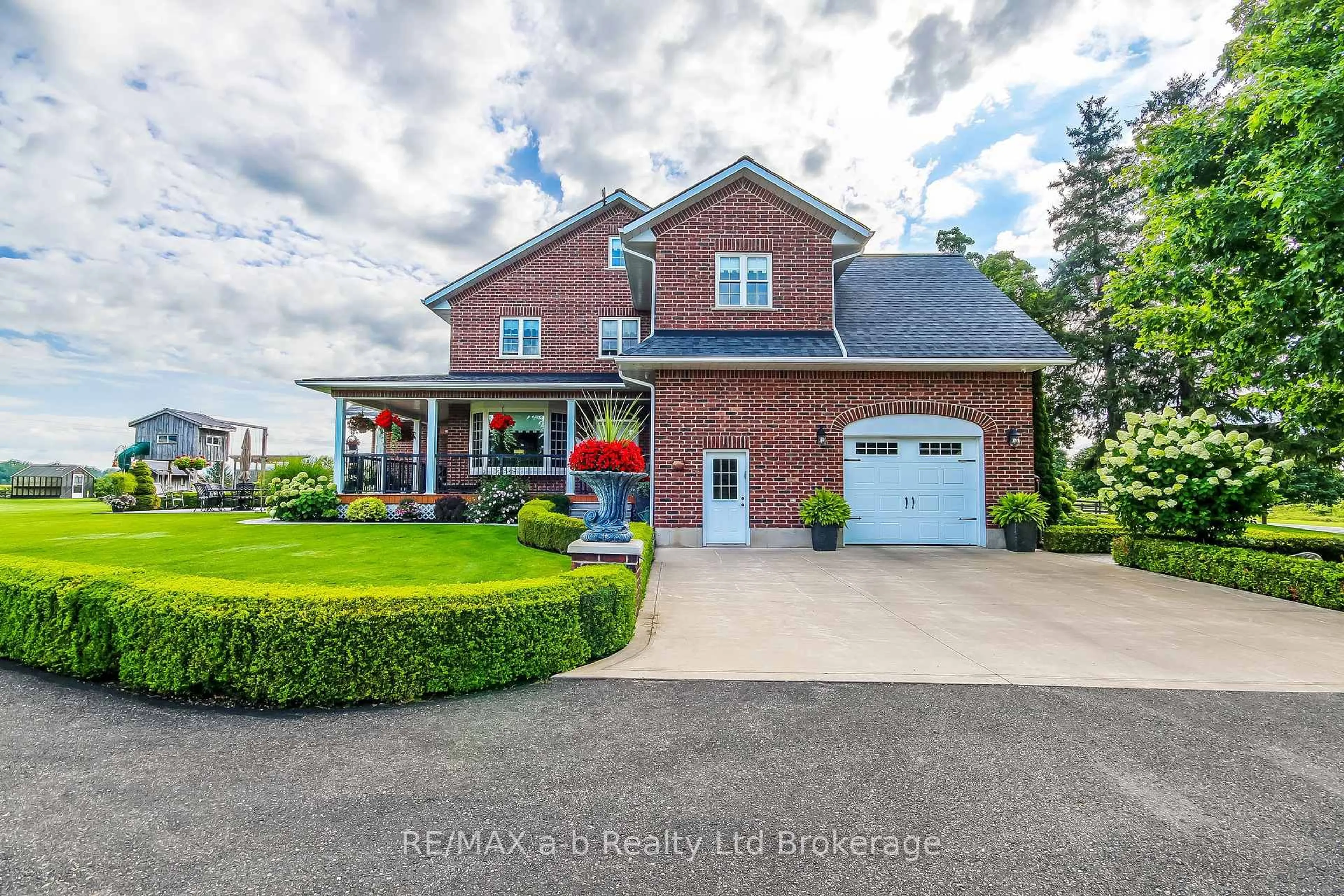 Home with brick exterior material, street for 324879 Norwich Rd, Norwich Ontario N0J 1P0