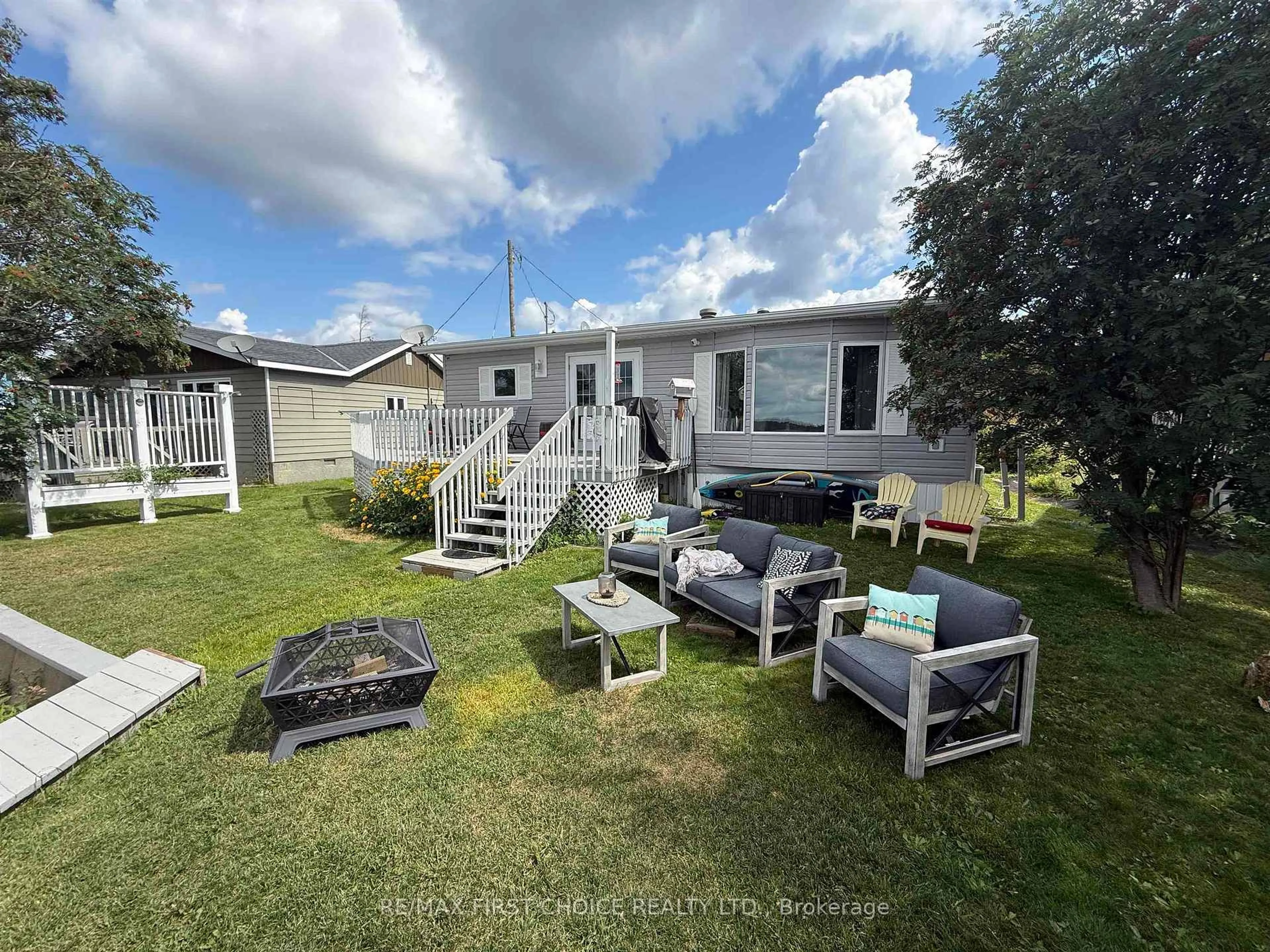 A pic from outside/outdoor area/front of a property/back of a property/a pic from drone, water/lake/river/ocean view for 144 Lakeshore Dr, Ignace Ontario P0T 1T0