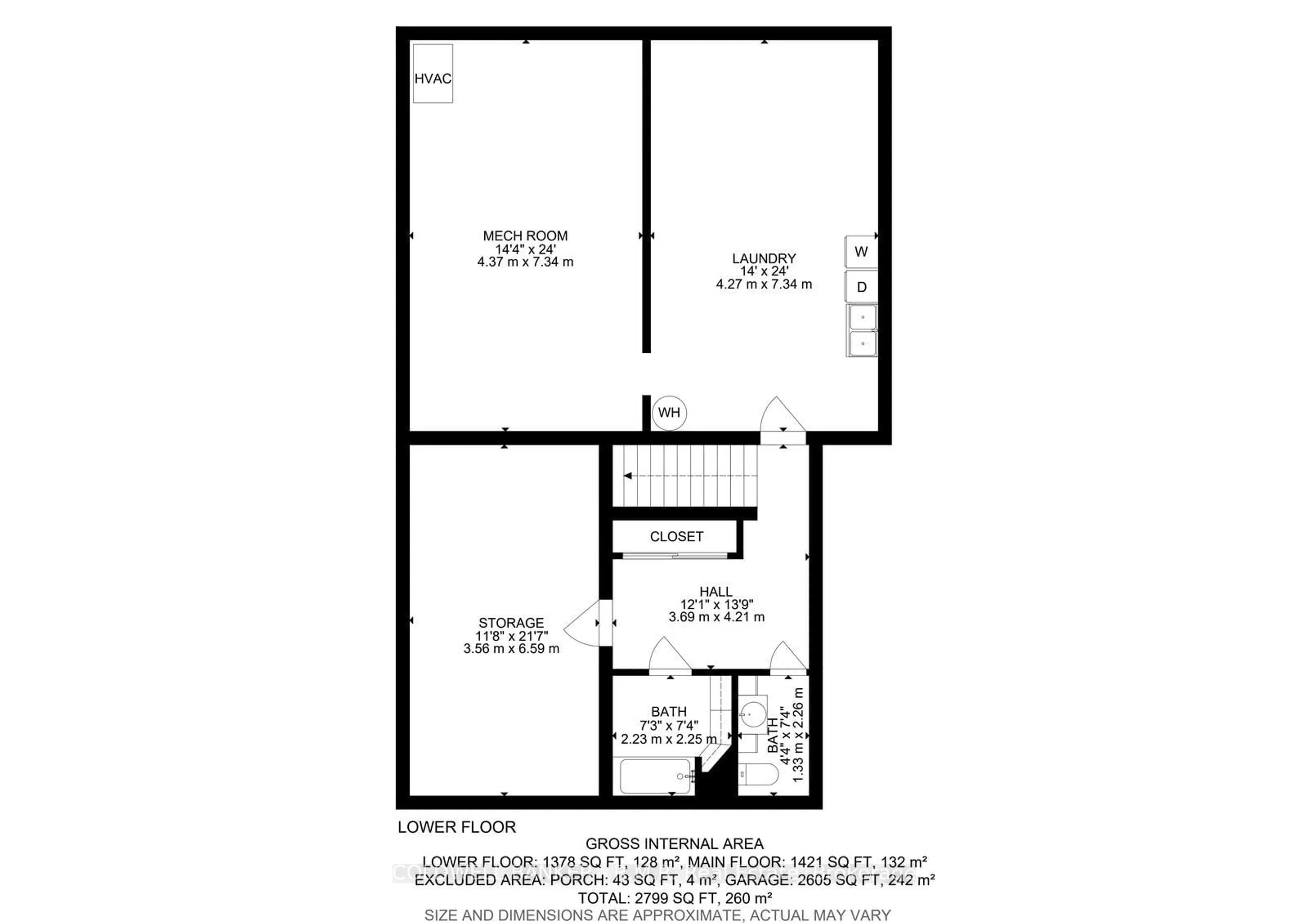 Floor plan for 455 Campbell St, Cobourg Ontario K9A 4C3
