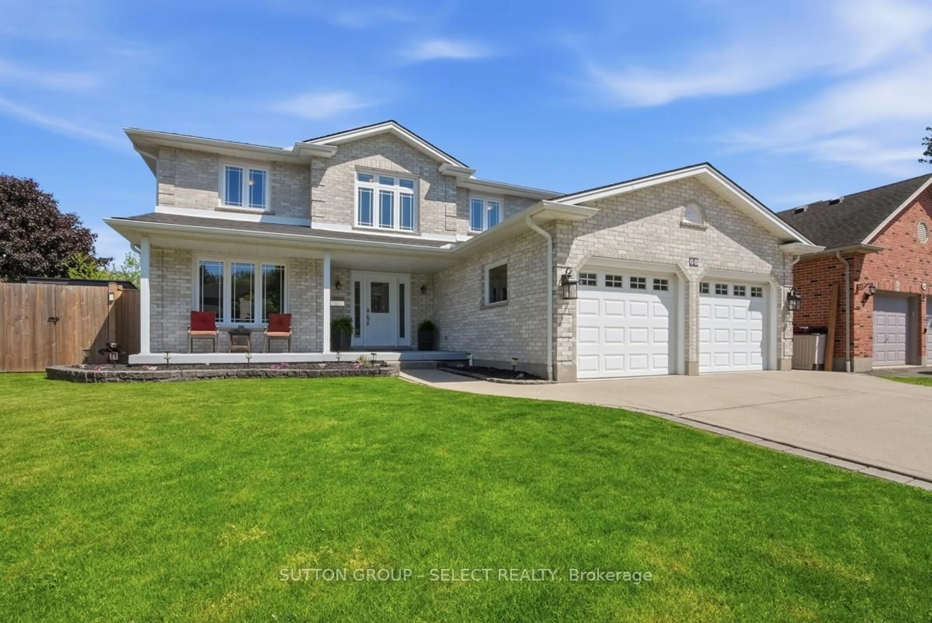Home with vinyl exterior material, street for 60 Edgevalley Rd, London East Ontario N5Y 5M5