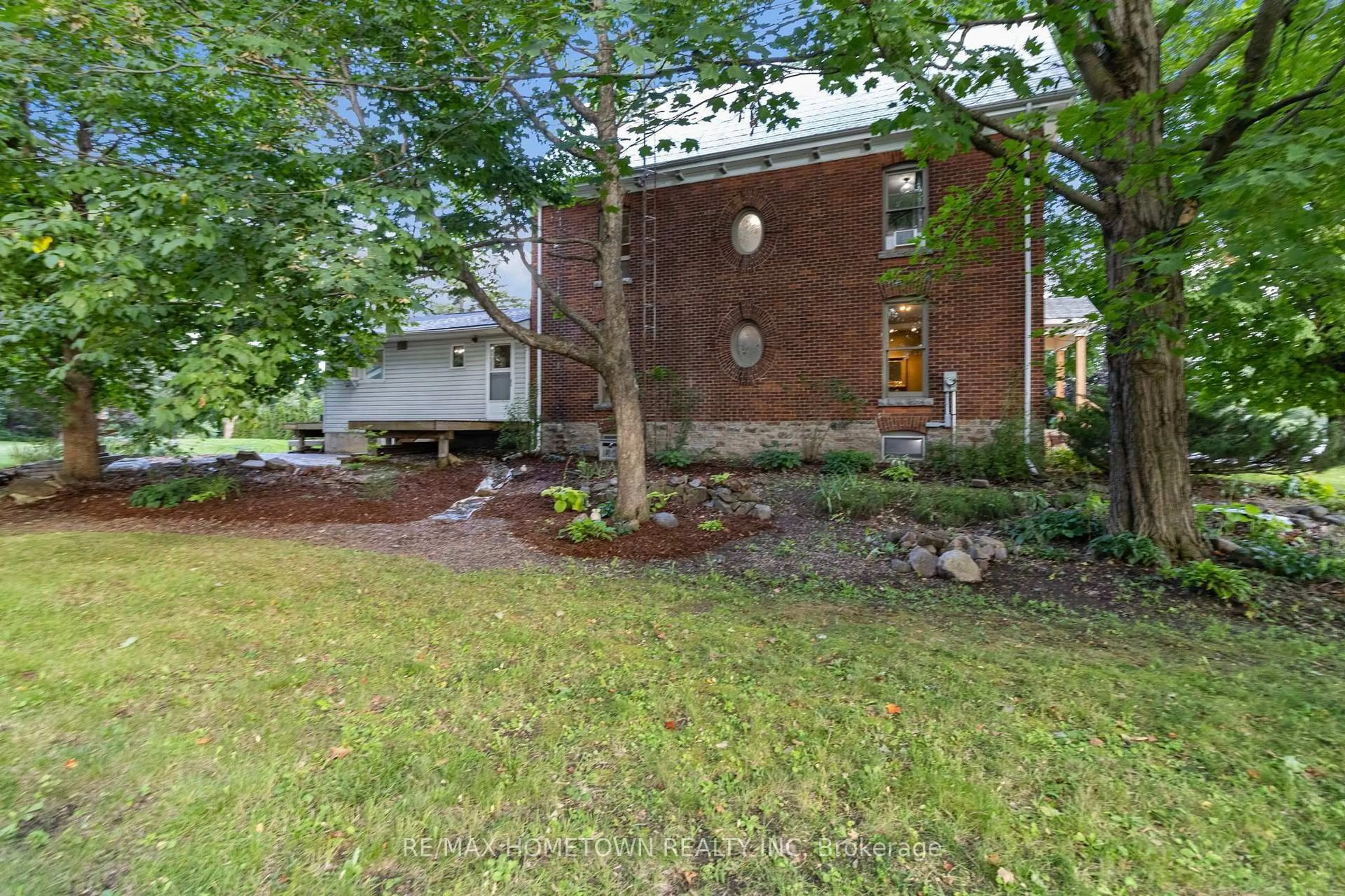 Home with brick exterior material, street for 9 Quabbin Rd, Front of Yonge Ontario K0E 1R0