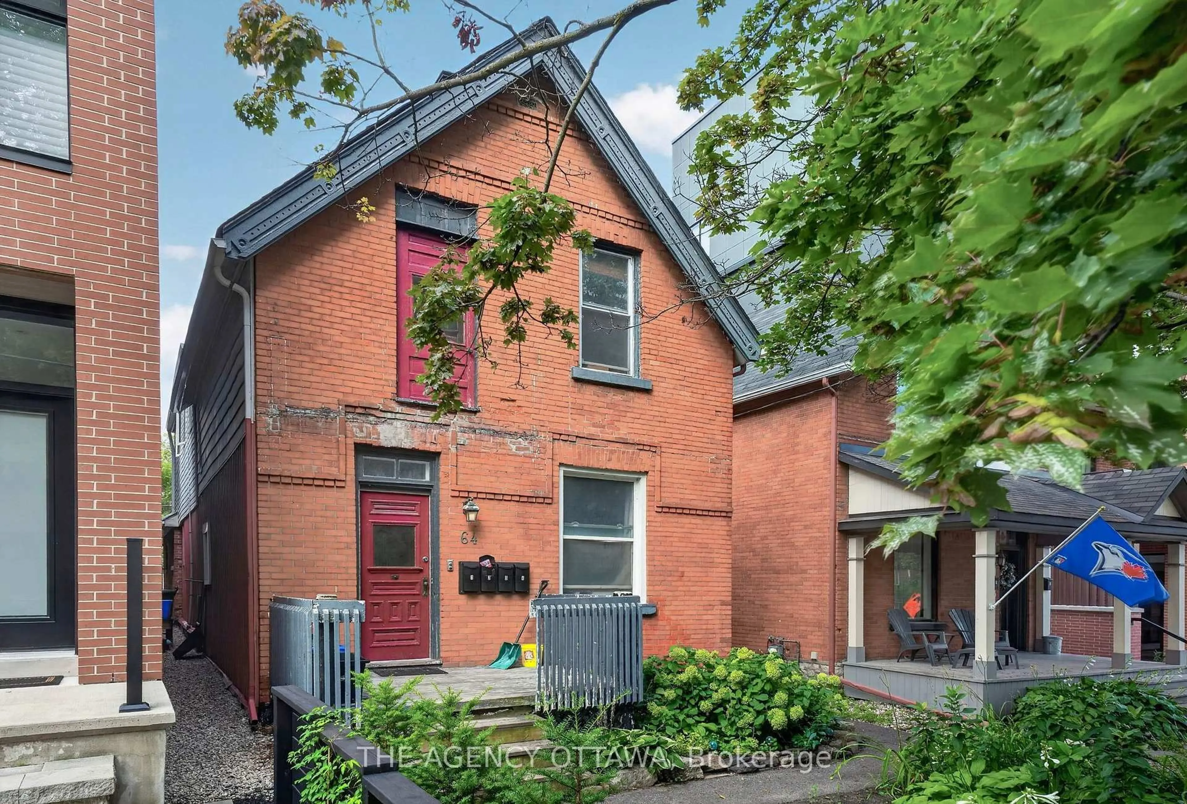 Home with brick exterior material, street for 64 Bayswater Ave, Ottawa Ontario K1Y 2E9