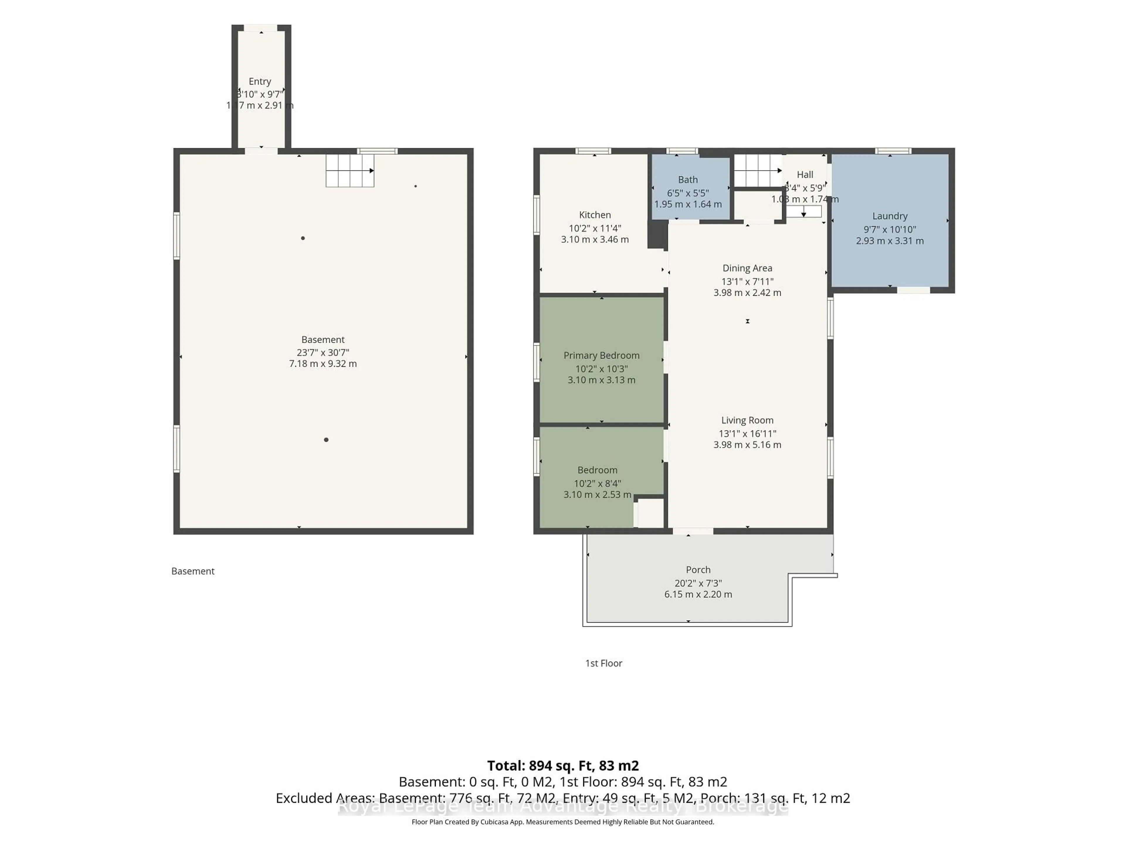 Floor plan for 419 Balsam Rd, McKellar Ontario P0G 1C0