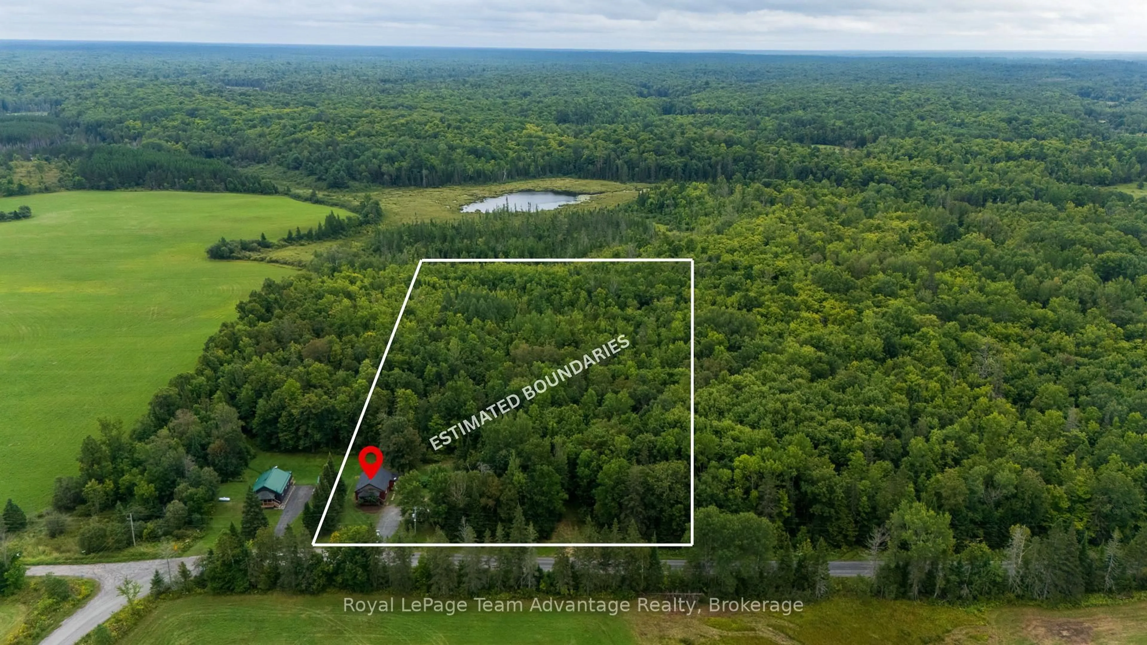 A pic from outside/outdoor area/front of a property/back of a property/a pic from drone, water/lake/river/ocean view for 419 Balsam Rd, McKellar Ontario P0G 1C0