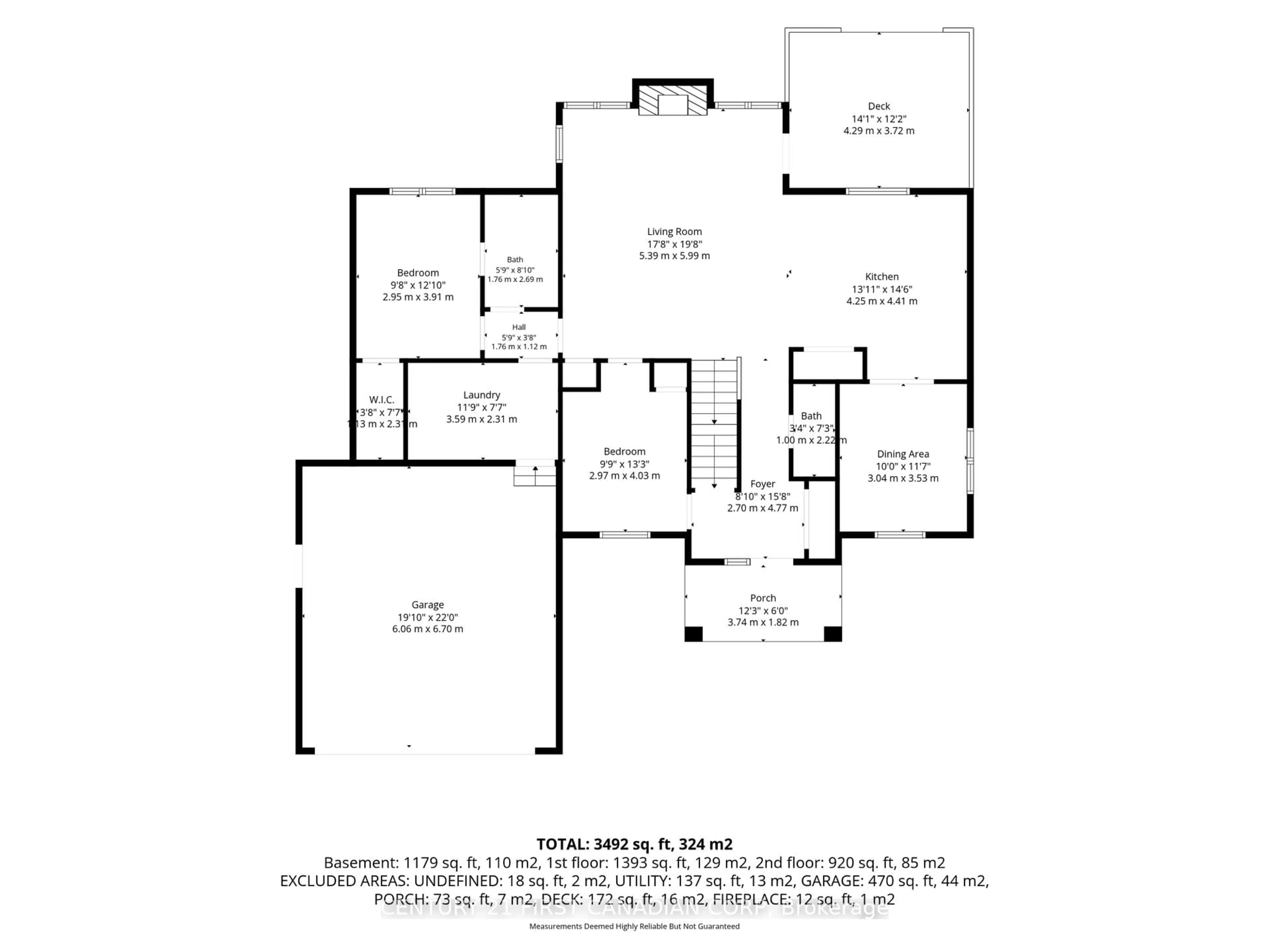 Floor plan for 35681 Talbot Line, Southwold Ontario N0L 2E0