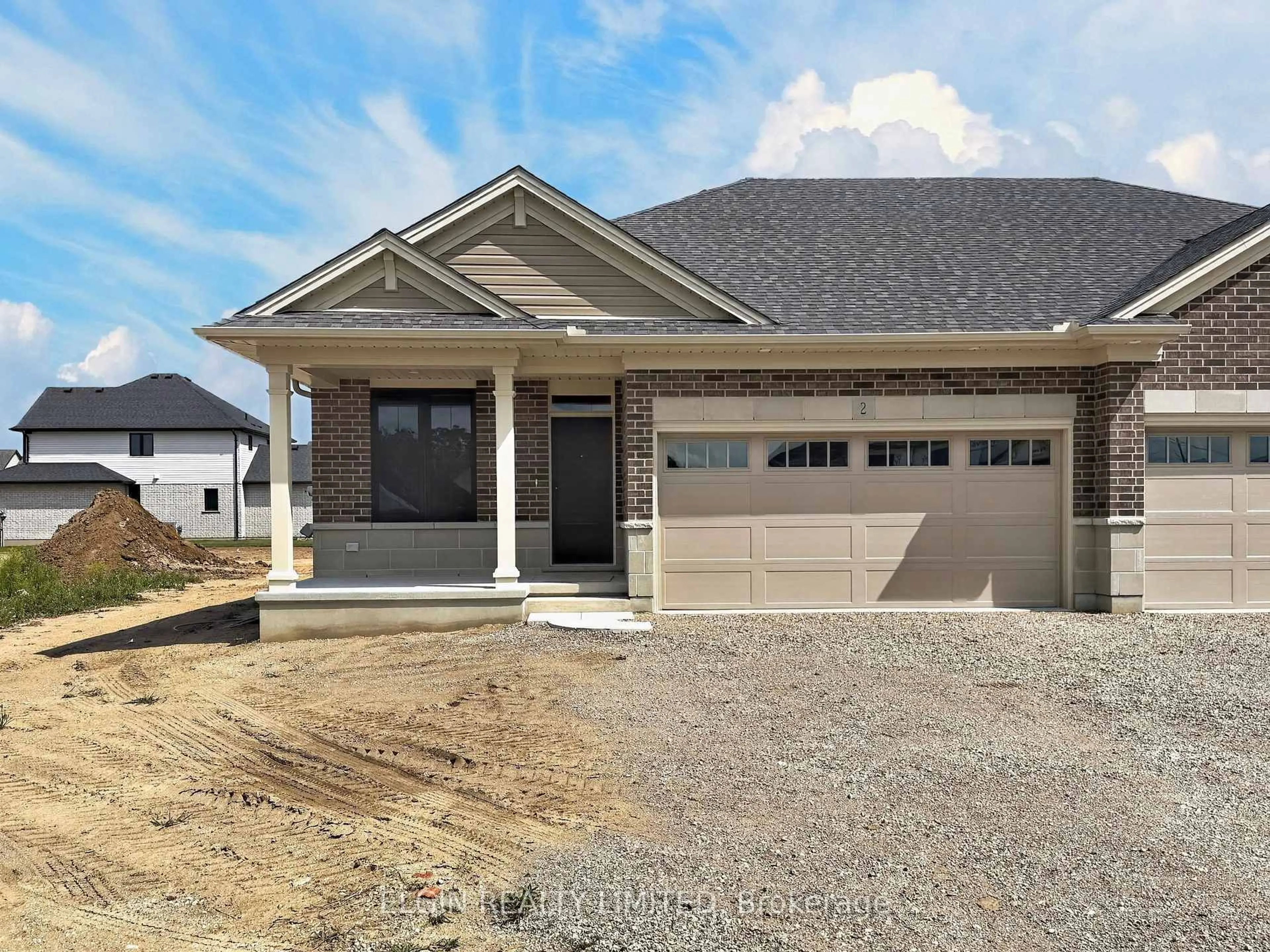 Home with brick exterior material, street for 2 Thomas Crt, Central Elgin Ontario N5P 0E5