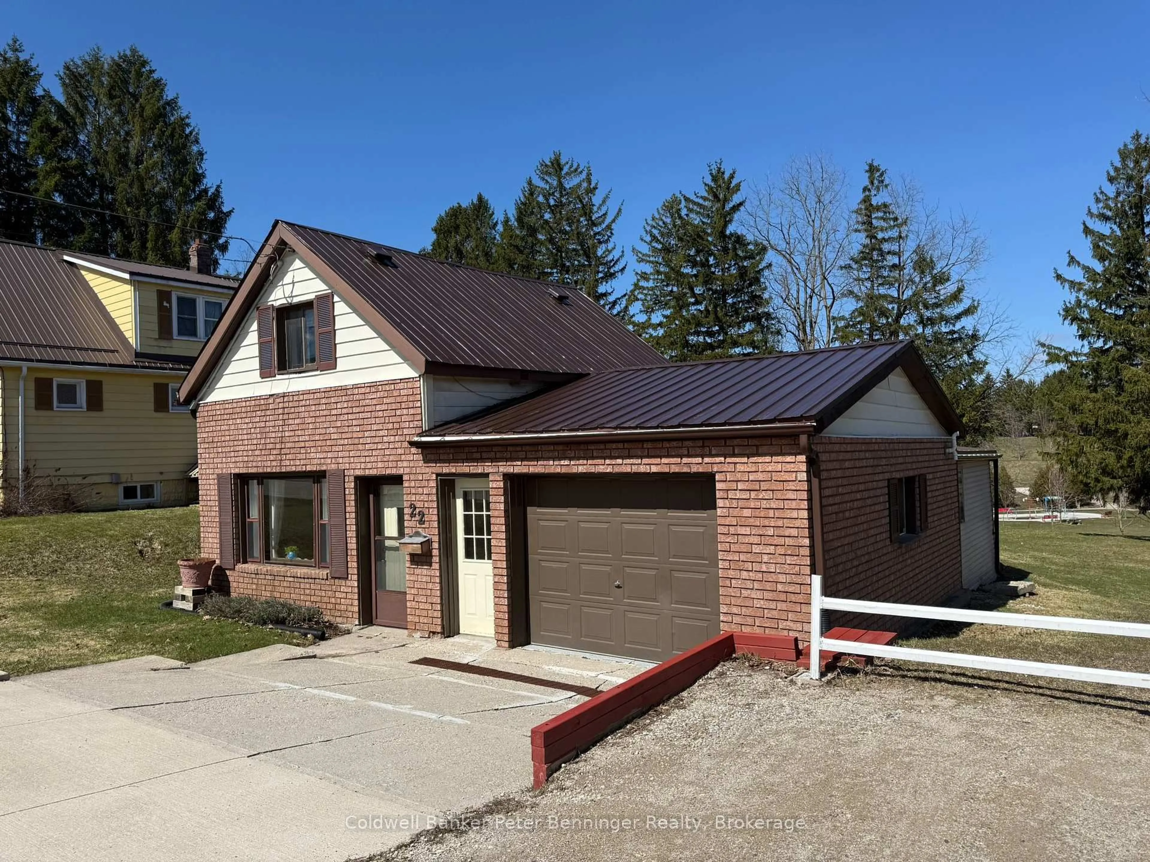 Home with brick exterior material, street for 22 McGivern St, Brockton Ontario N0G 2V0