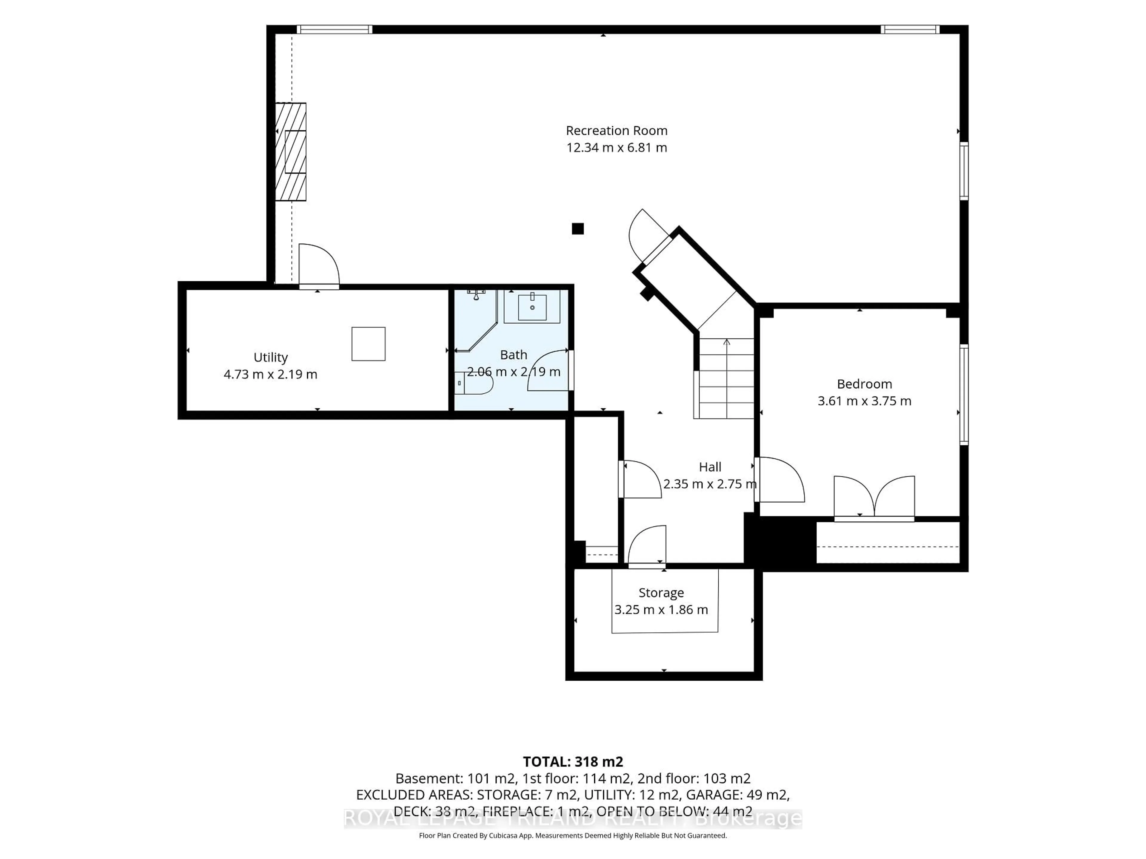 Floor plan for 14 Willard Cres, Middlesex Centre Ontario N0L 1R0