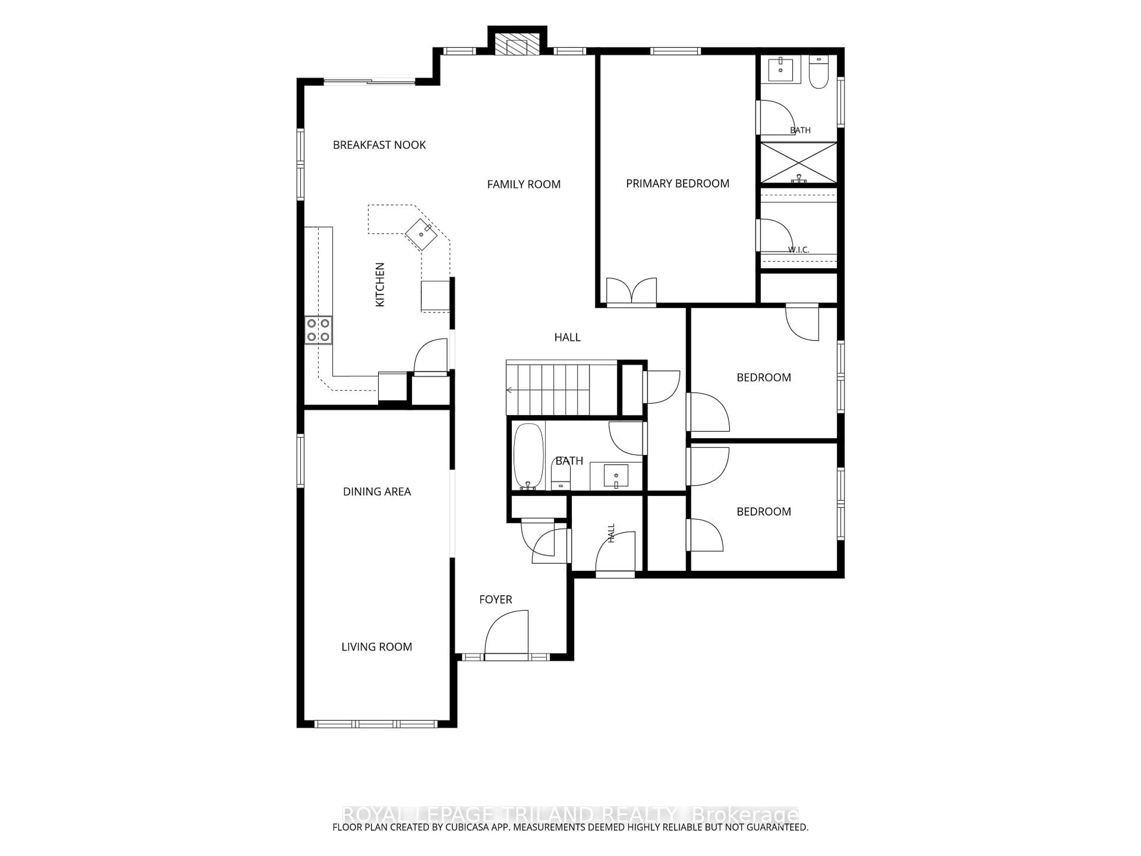 Floor plan for 50 Red Clover Crt, Middlesex Centre Ontario N0M 2A0