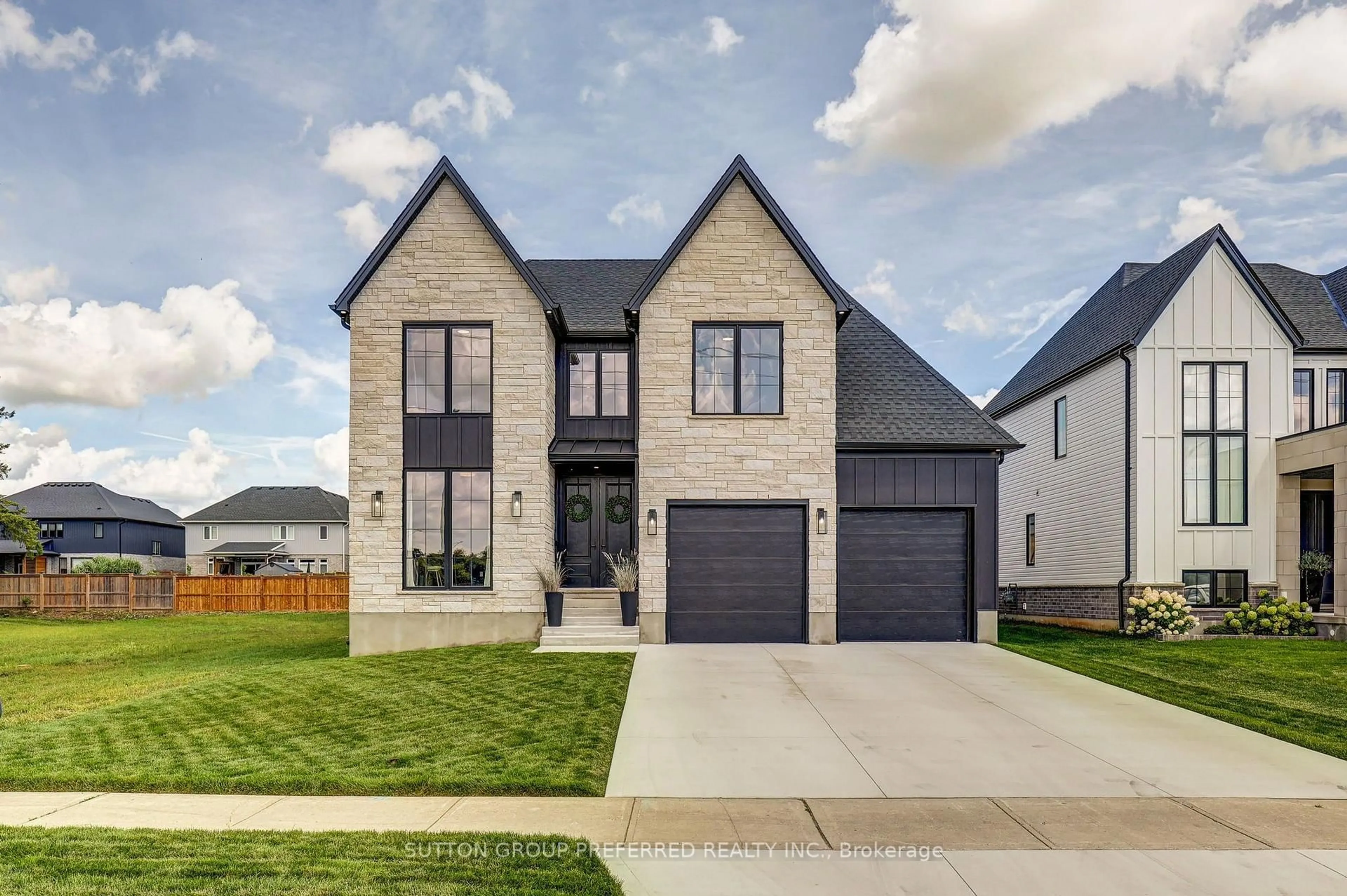 Home with brick exterior material, street for 154910 15th Line, Zorra Ontario N0M 2M0