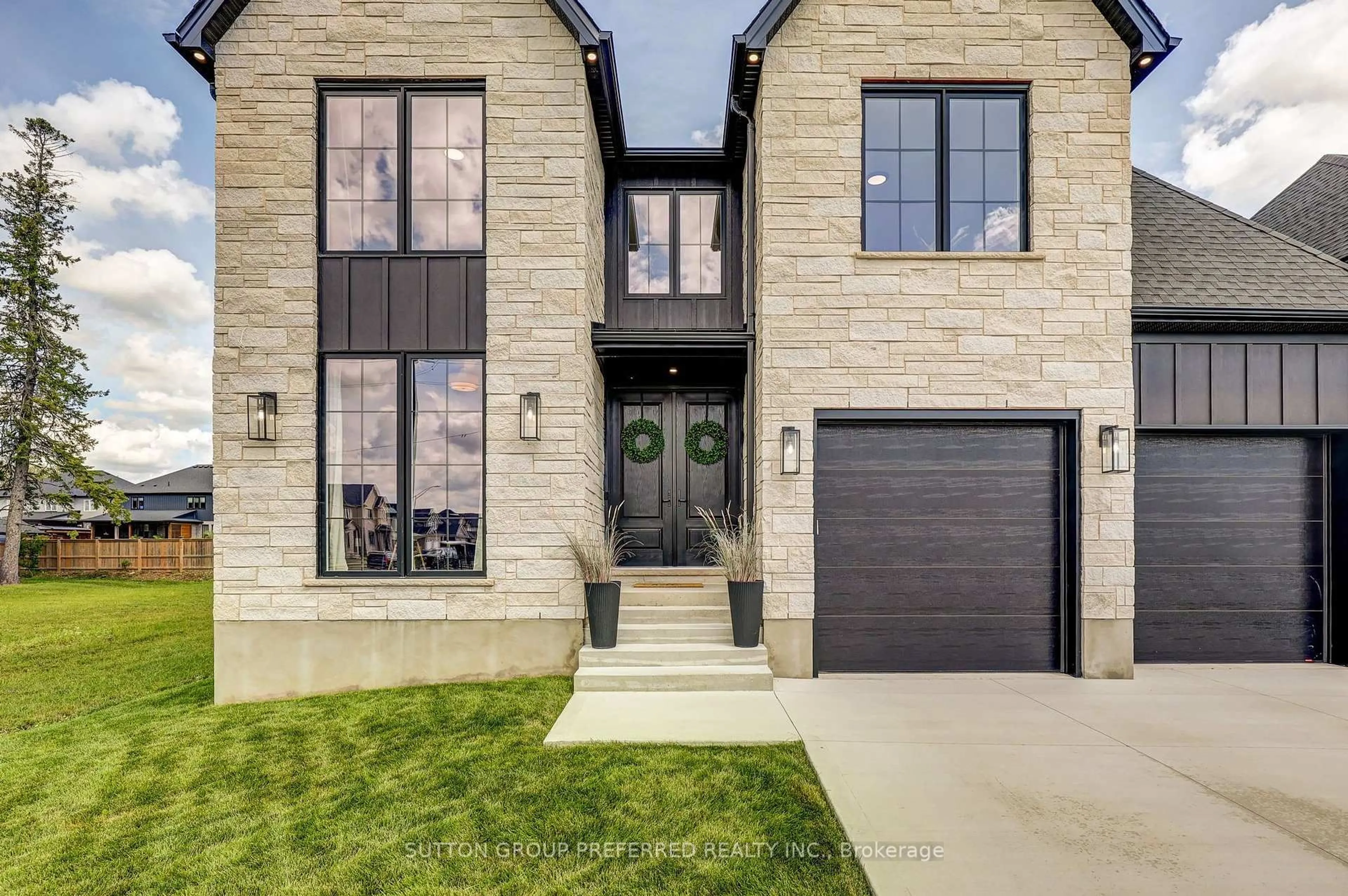 Home with brick exterior material, street for 154910 15th Line, Zorra Ontario N0M 2M0
