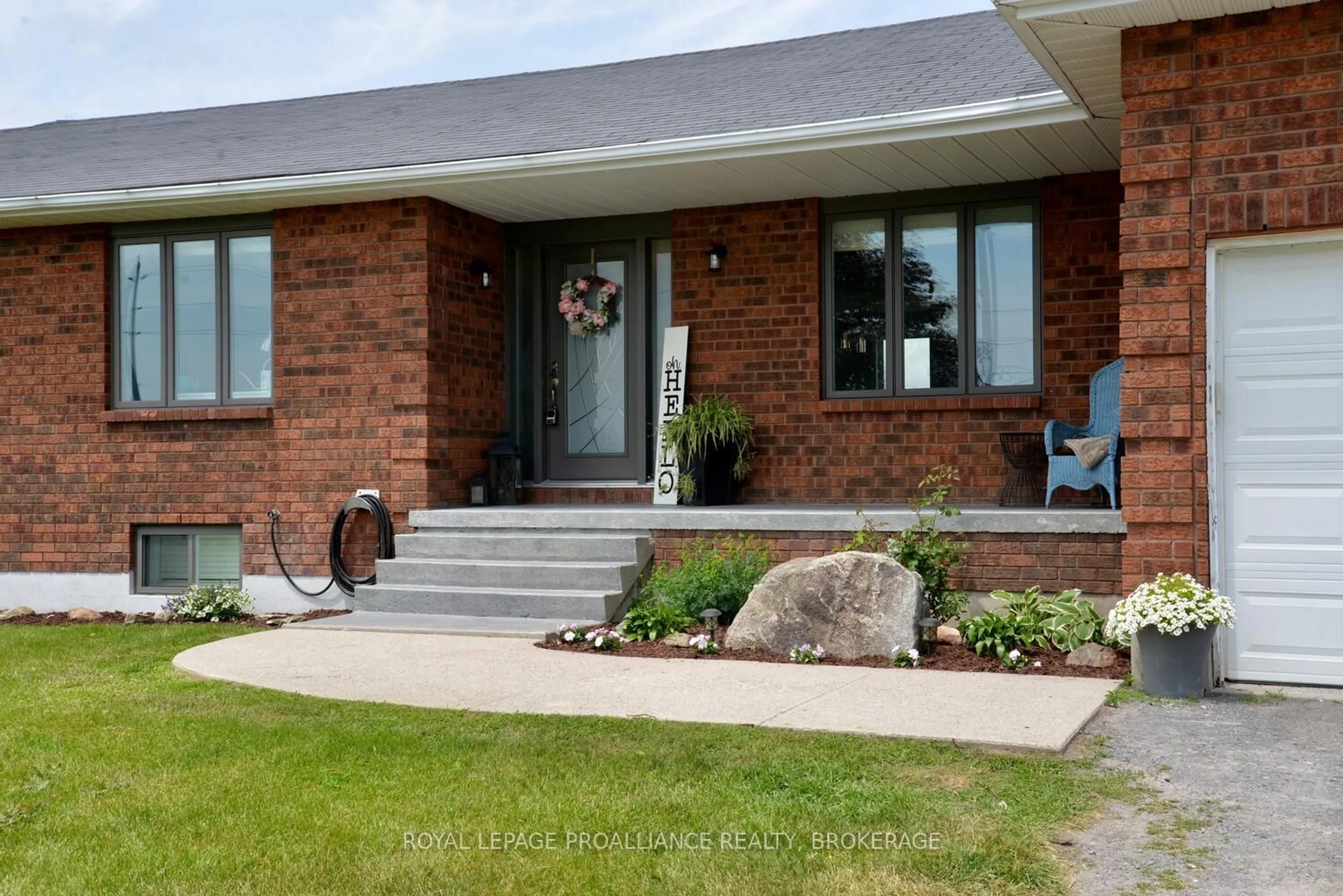 Home with brick exterior material, street for 4154 Unity Rd, Bissett Creek Ontario K0H 2H0