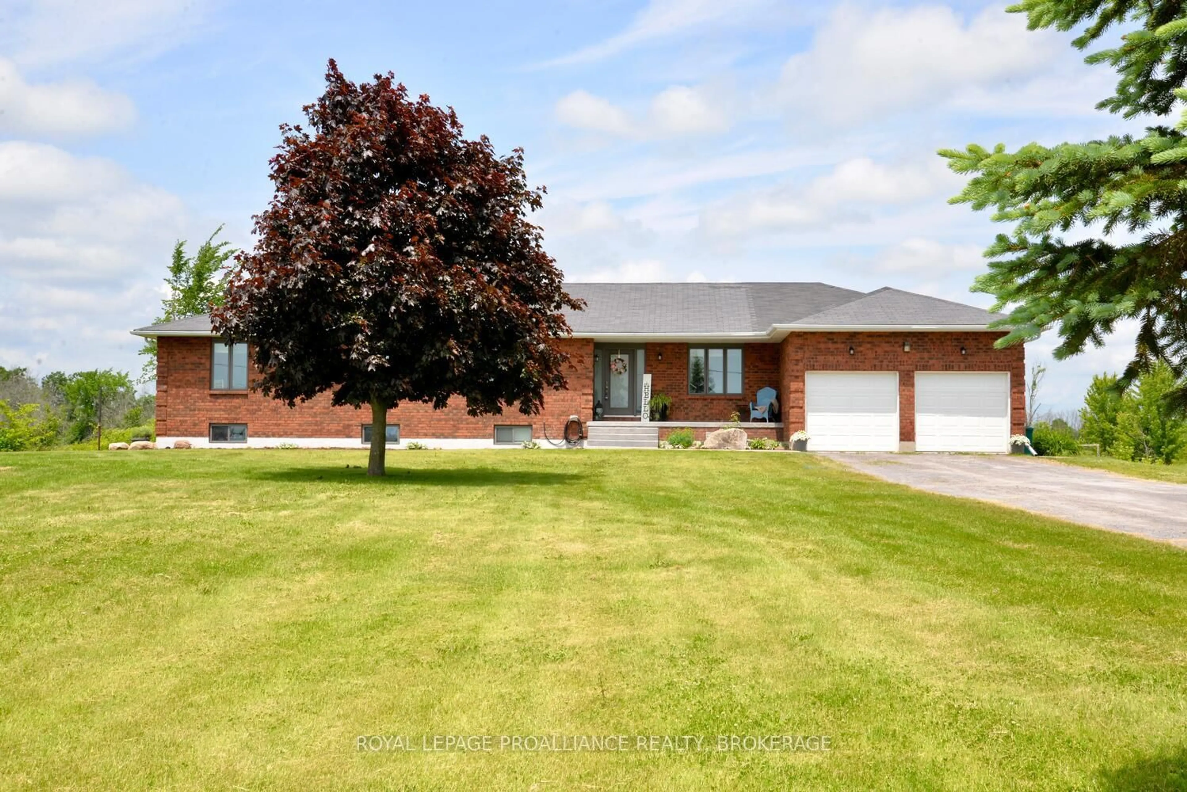 Home with brick exterior material, street for 4154 Unity Rd, Bissett Creek Ontario K0H 2H0