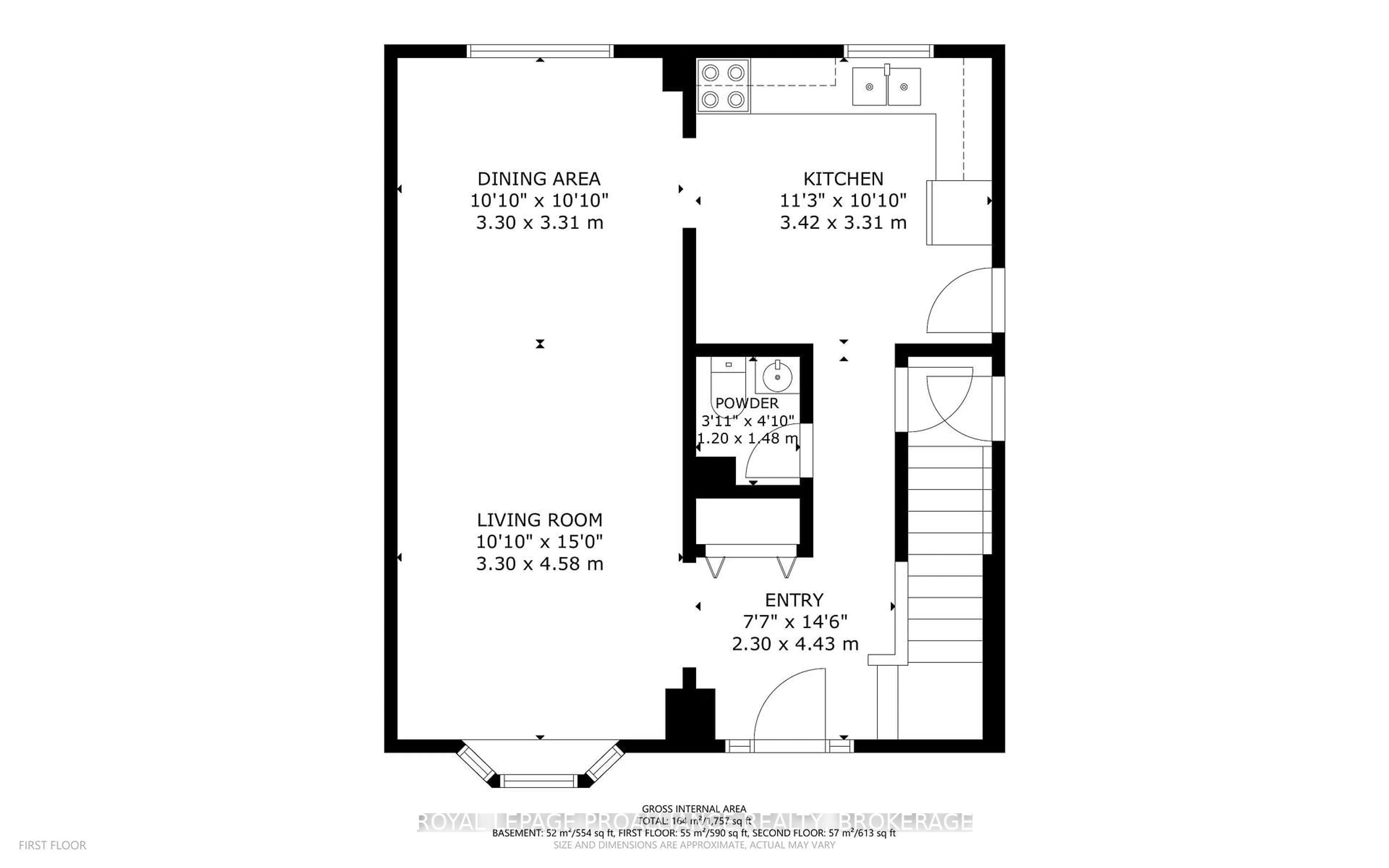 Floor plan for 812 Lancaster Dr, Kingston Ontario K7P 1P9