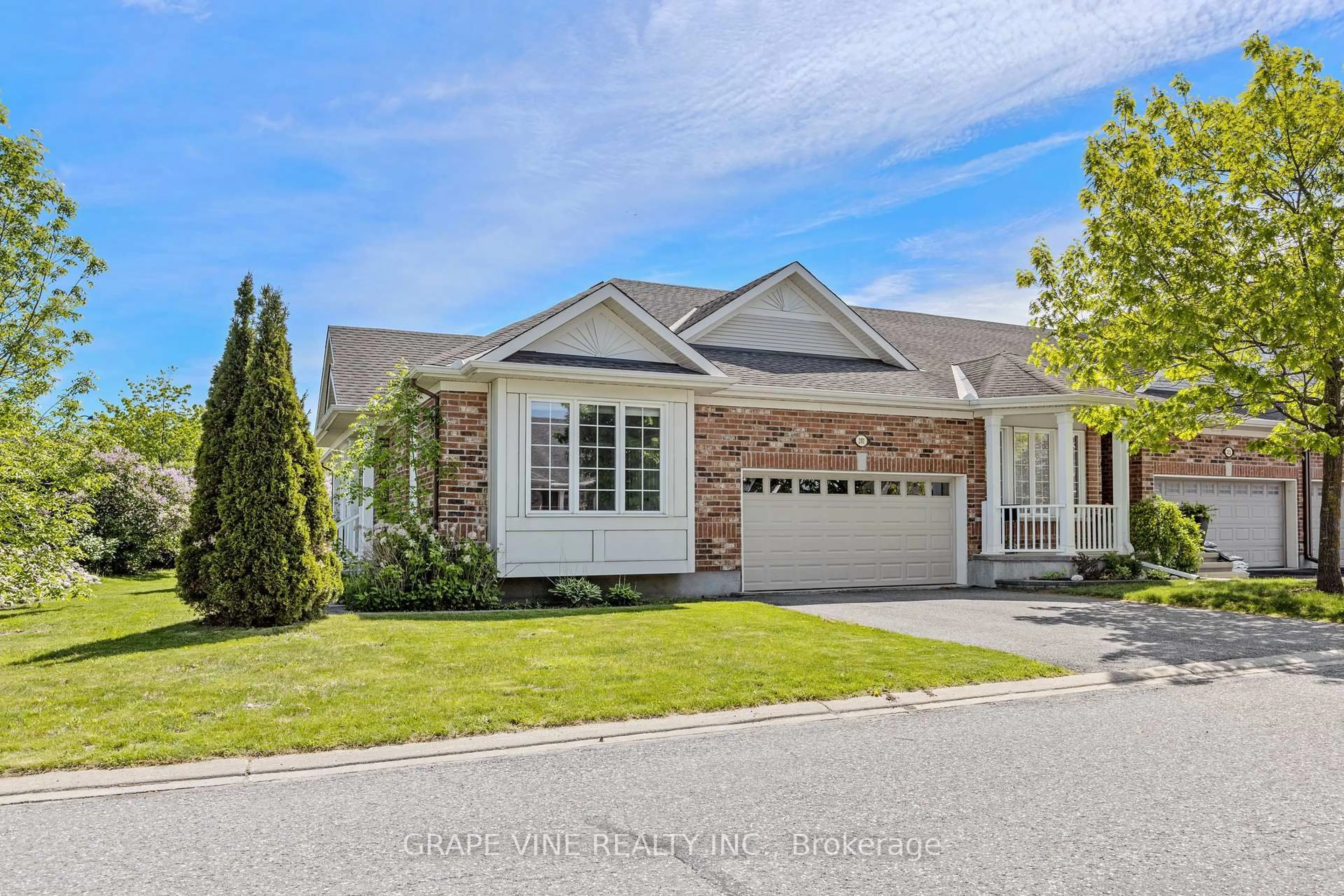 Home with brick exterior material, street for 201 Ramelton Private, Ottawa Ontario K2J 0M1