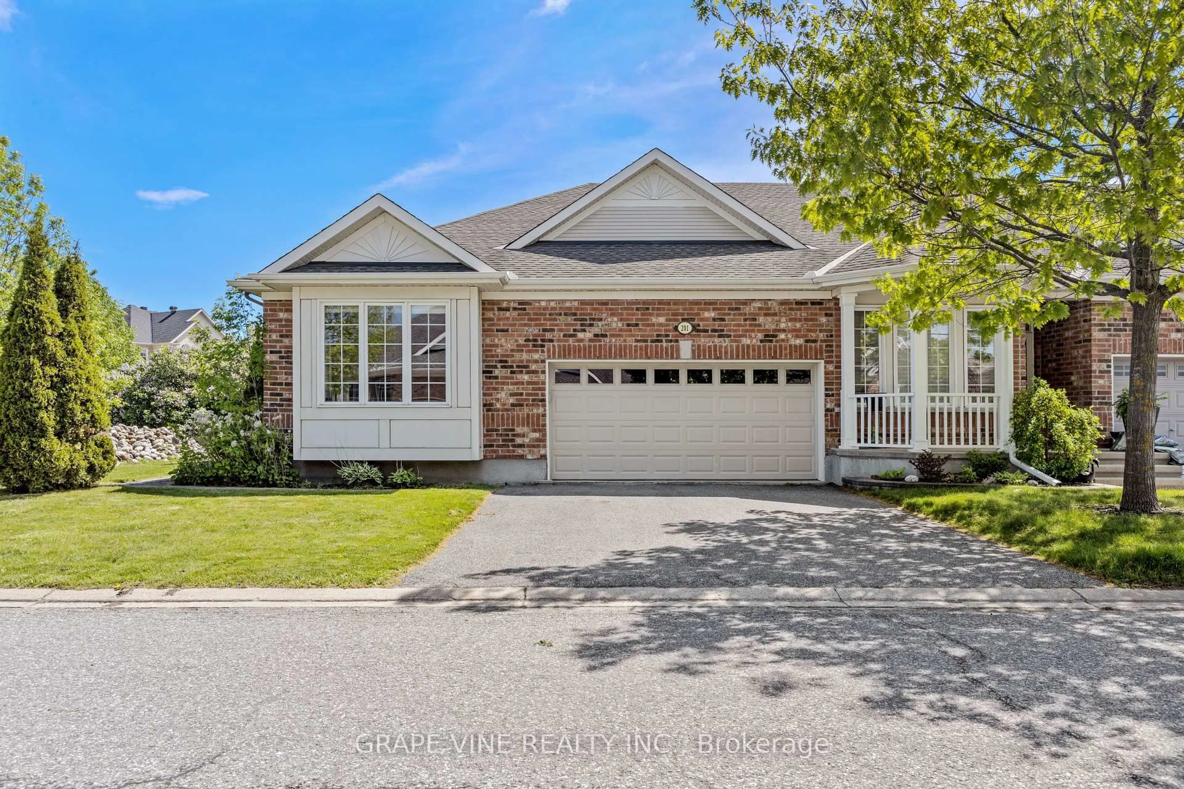 Home with brick exterior material, street for 201 Ramelton Private, Ottawa Ontario K2J 0M1